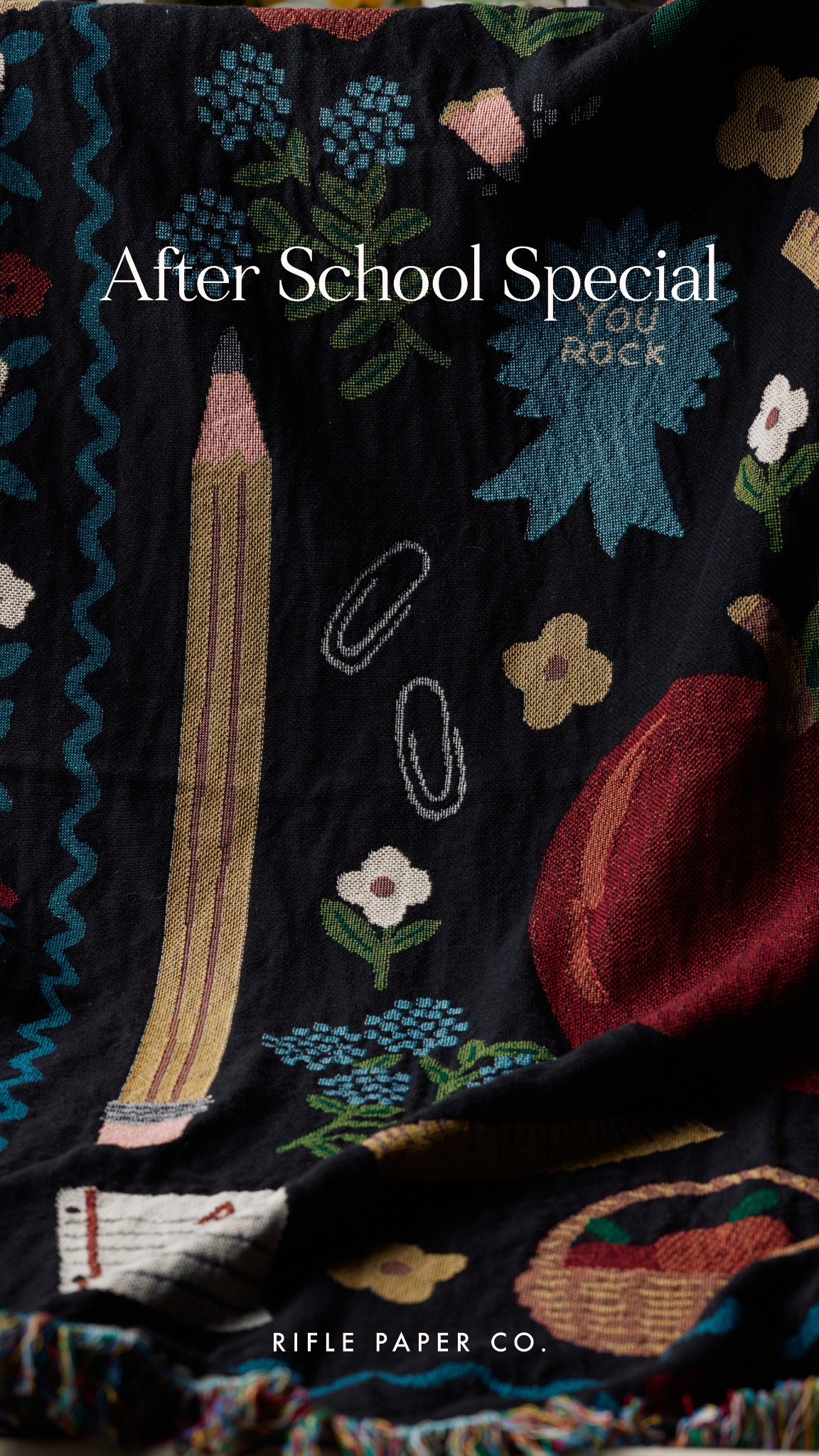 Rifle Paper Co. Facebook ad