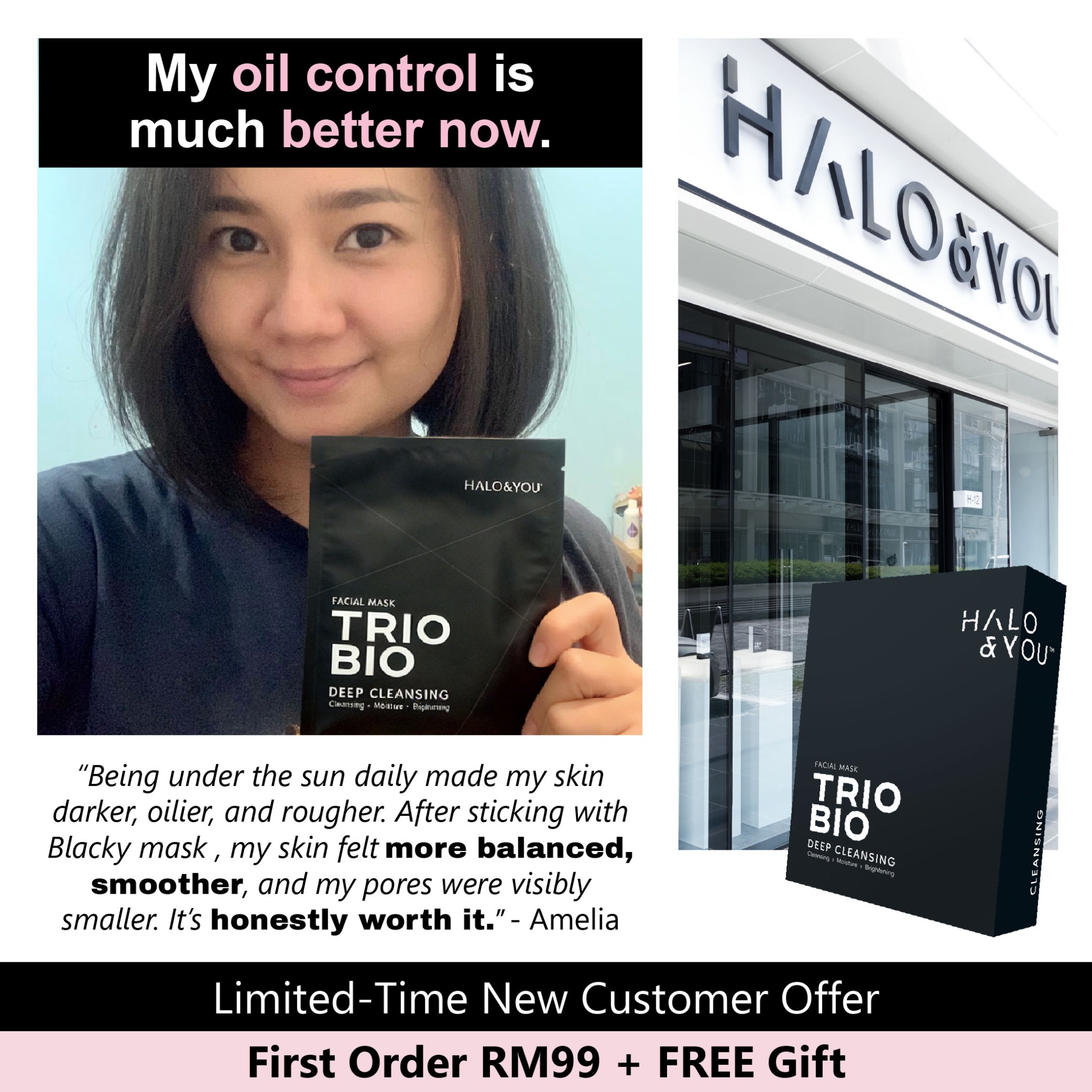 Halo and You Malaysia Facebook ad: New year is coming…
