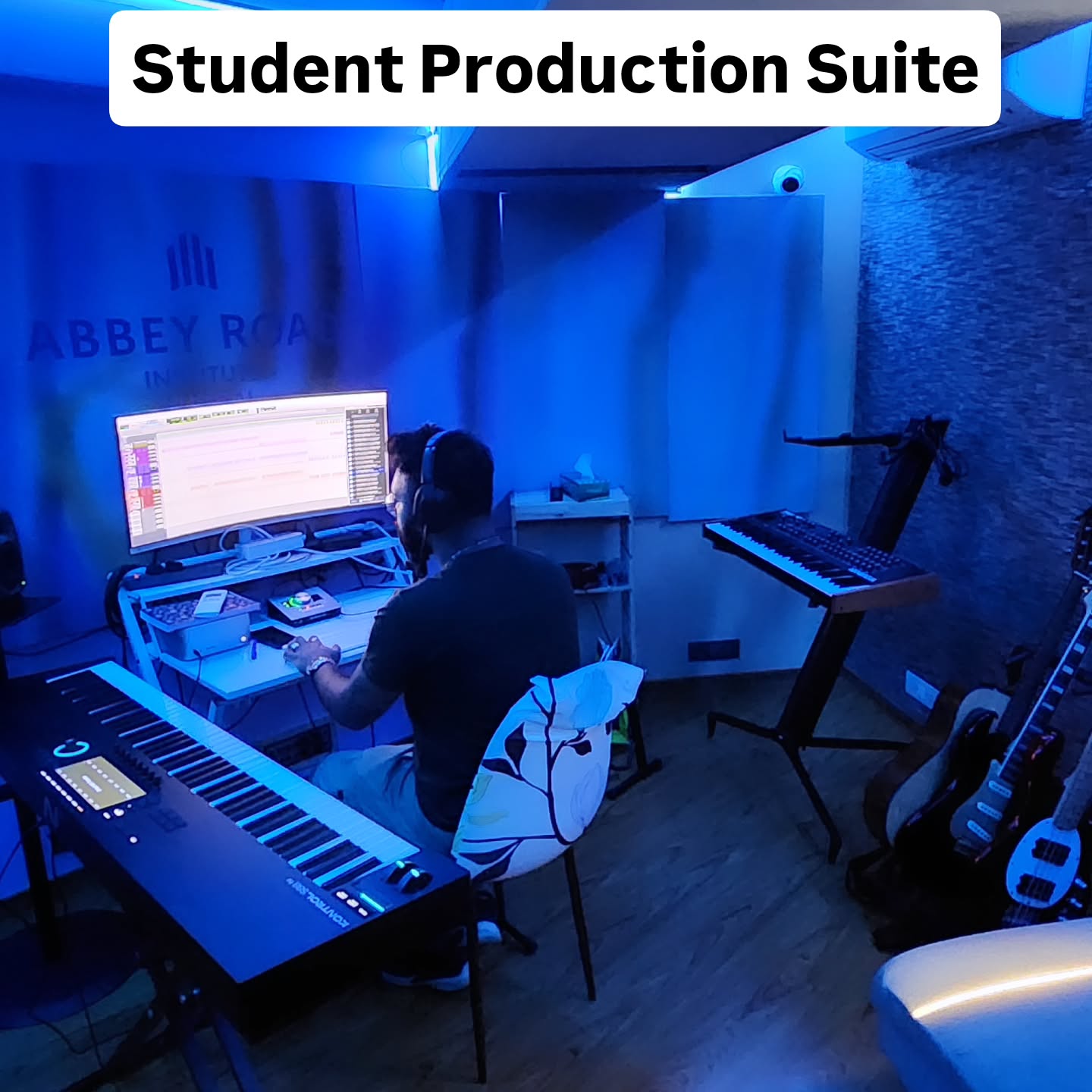 Abbey Road Institute Mumbai Facebook ad: If you can picture yourself in this room…