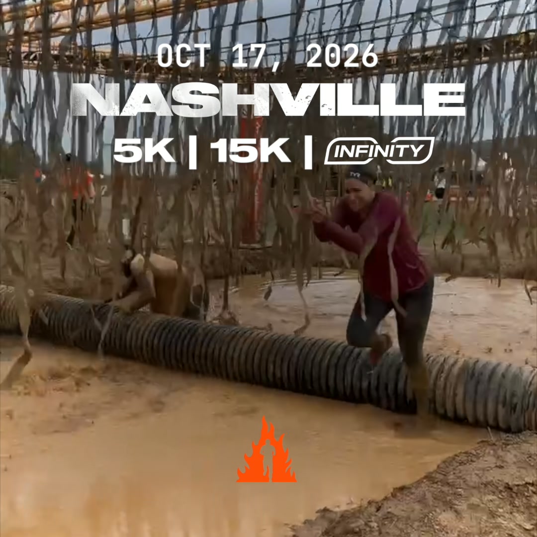 Tough Mudder Facebook ad: RALLY YOUR CREW