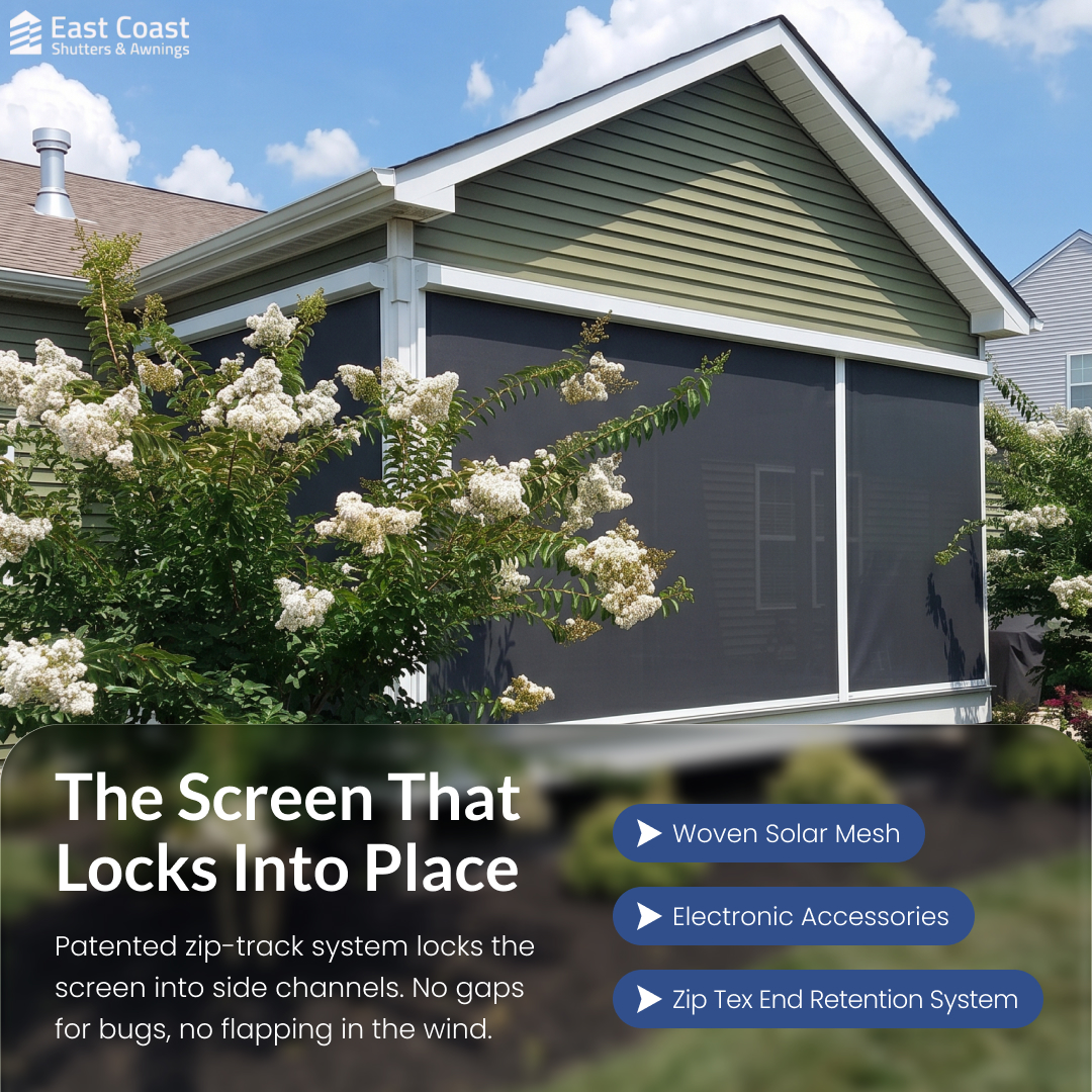 East Coast Shutters & Awnings Facebook ad from Jun 12, 2026