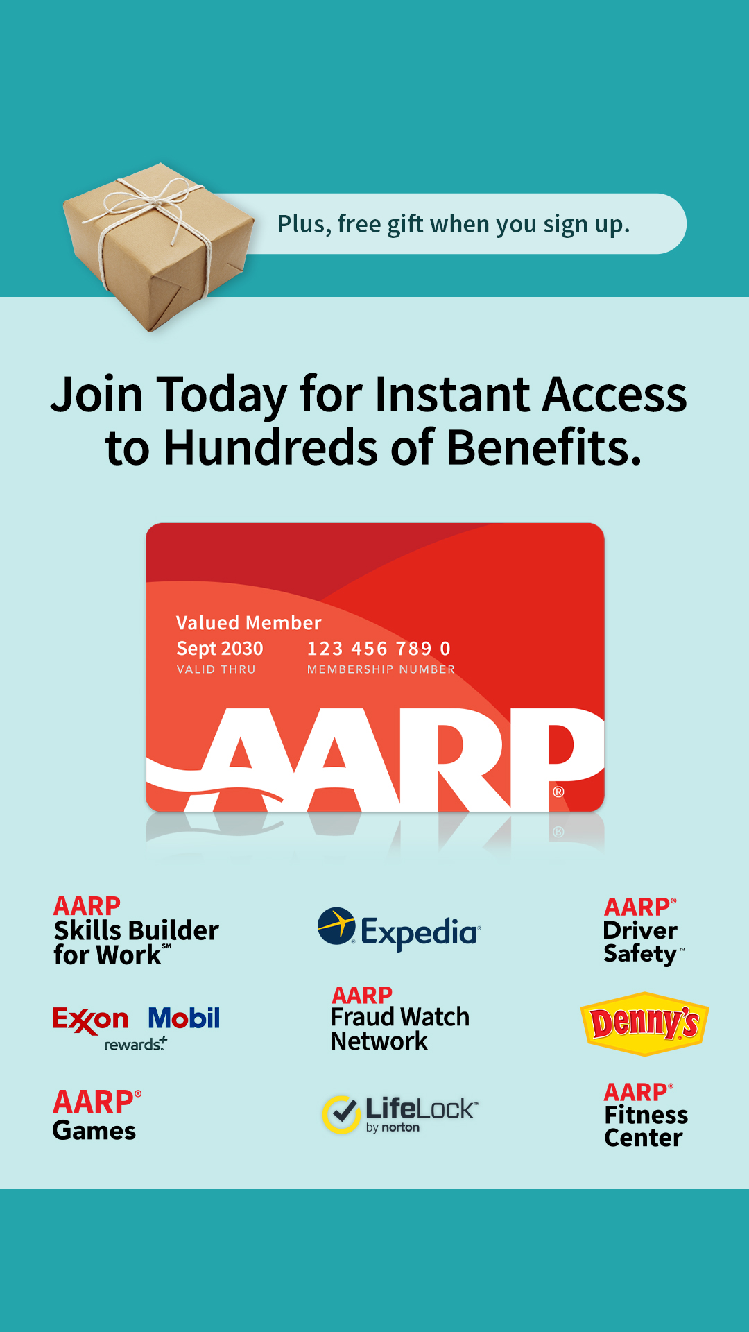 AARP Facebook ad