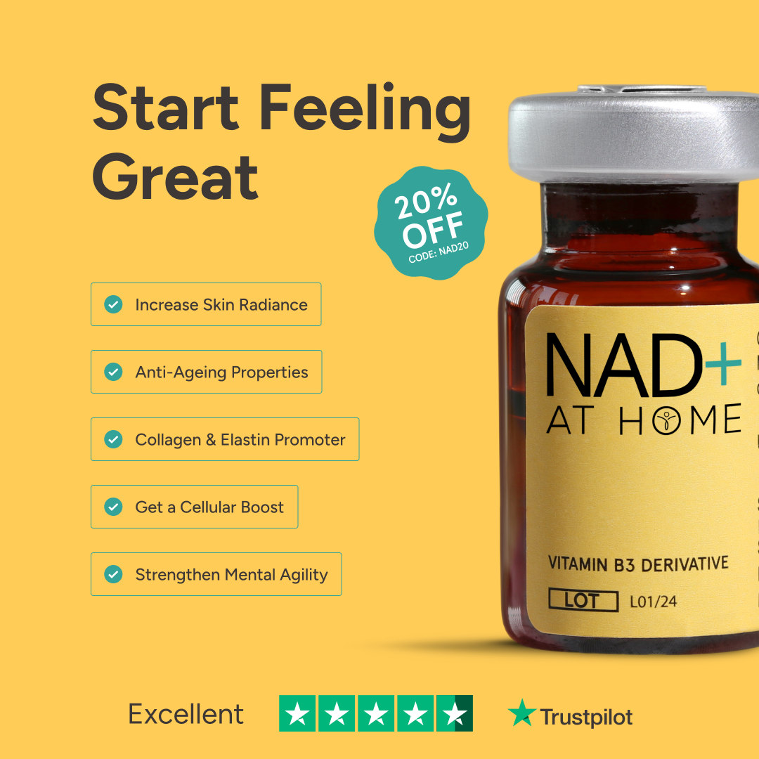 NAD+ AT HOME Facebook ad