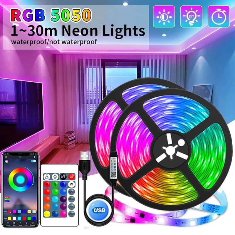 Digital Shop HN Facebook ad: Luces led