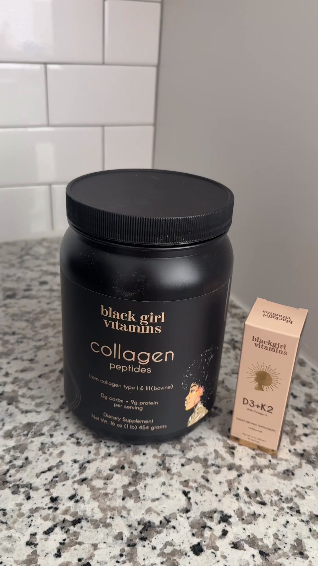 Black Girl Vitamins Facebook ad: Shop BGV