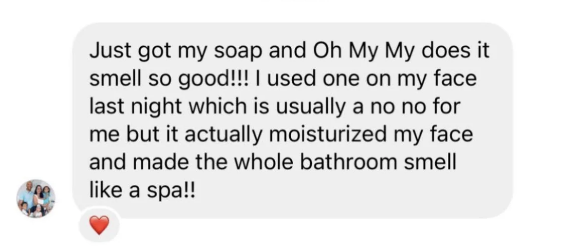 tymesoap Facebook ad: No bots or paid comments needed!