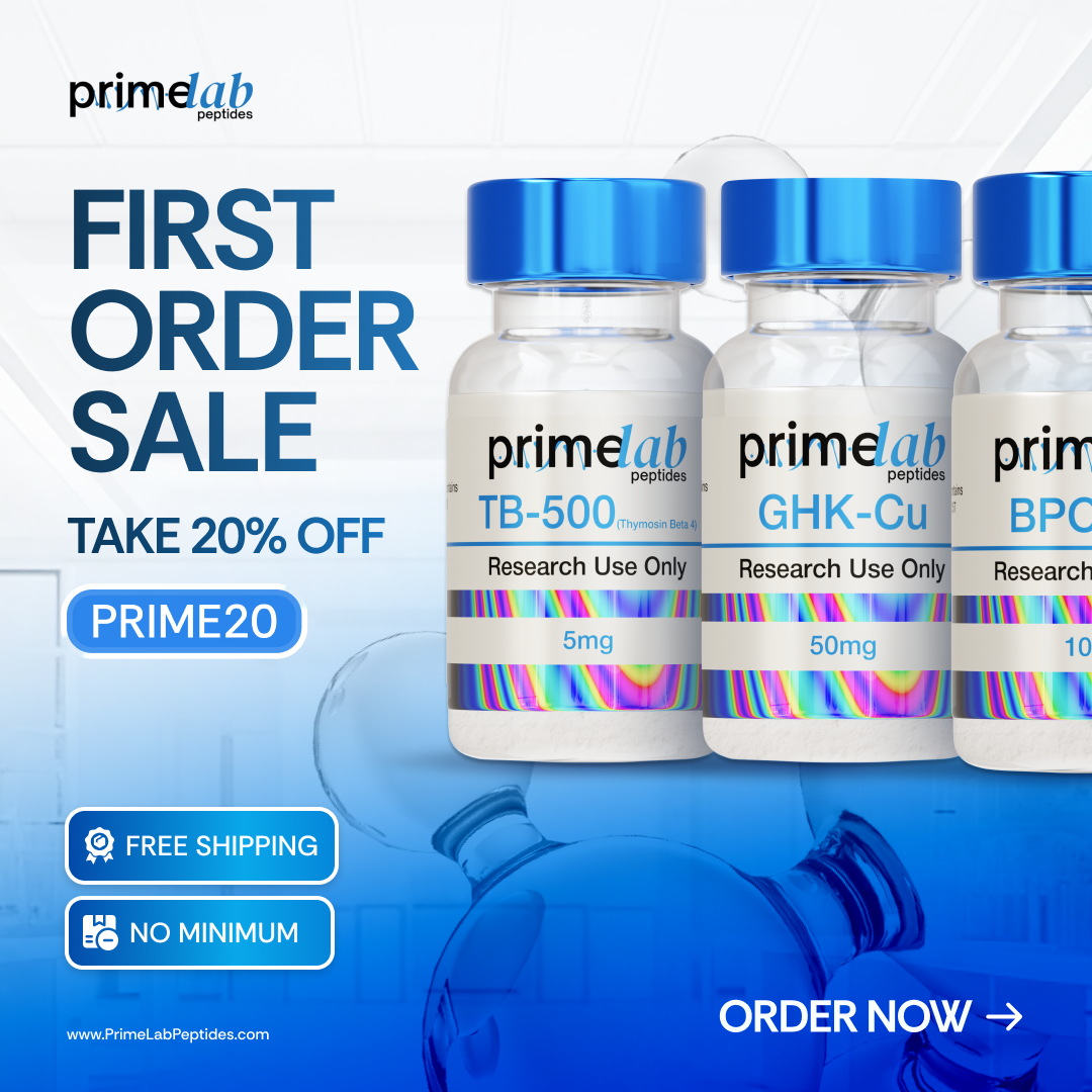 Prime Lab Peptides Facebook ad