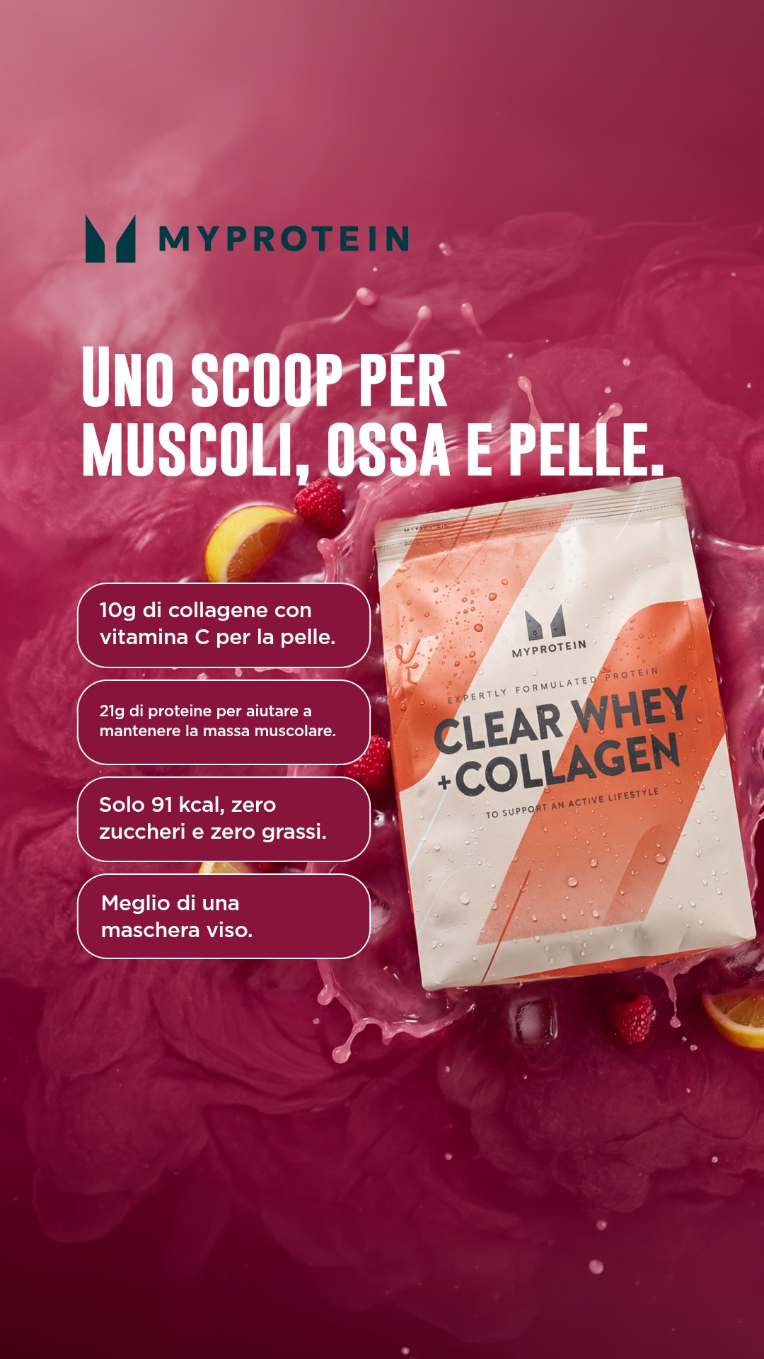 Myprotein Facebook ad