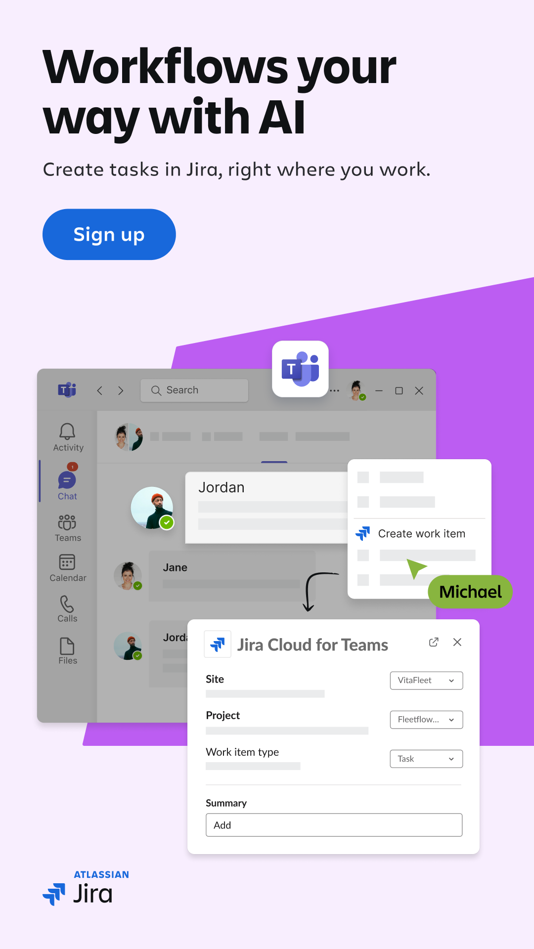 Atlassian Facebook ad