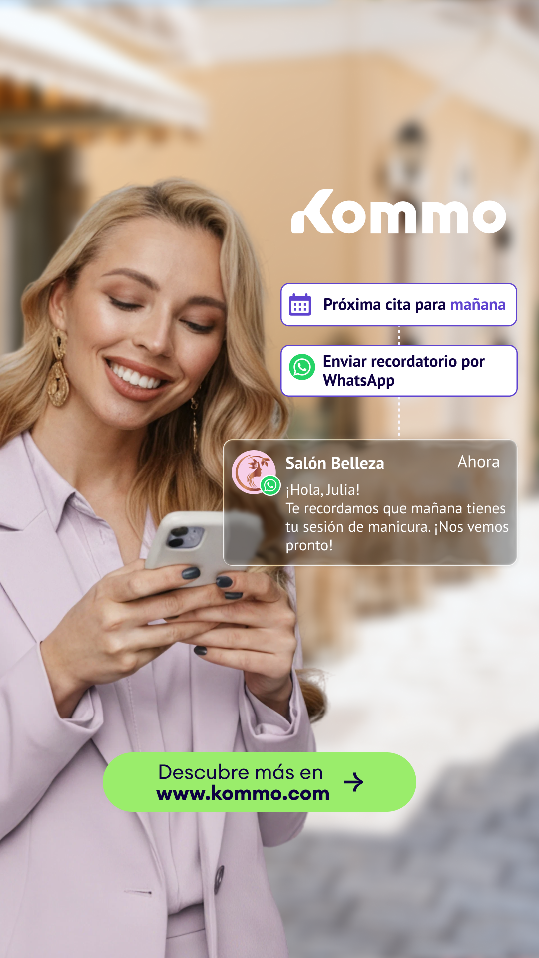 Kommo Español Facebook ad