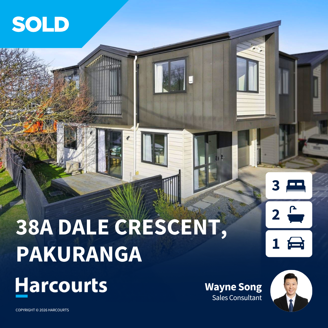 Wayne Song - Harcourts East Tamaki Facebook ad: 38A Dale Crescent, Pakuranga