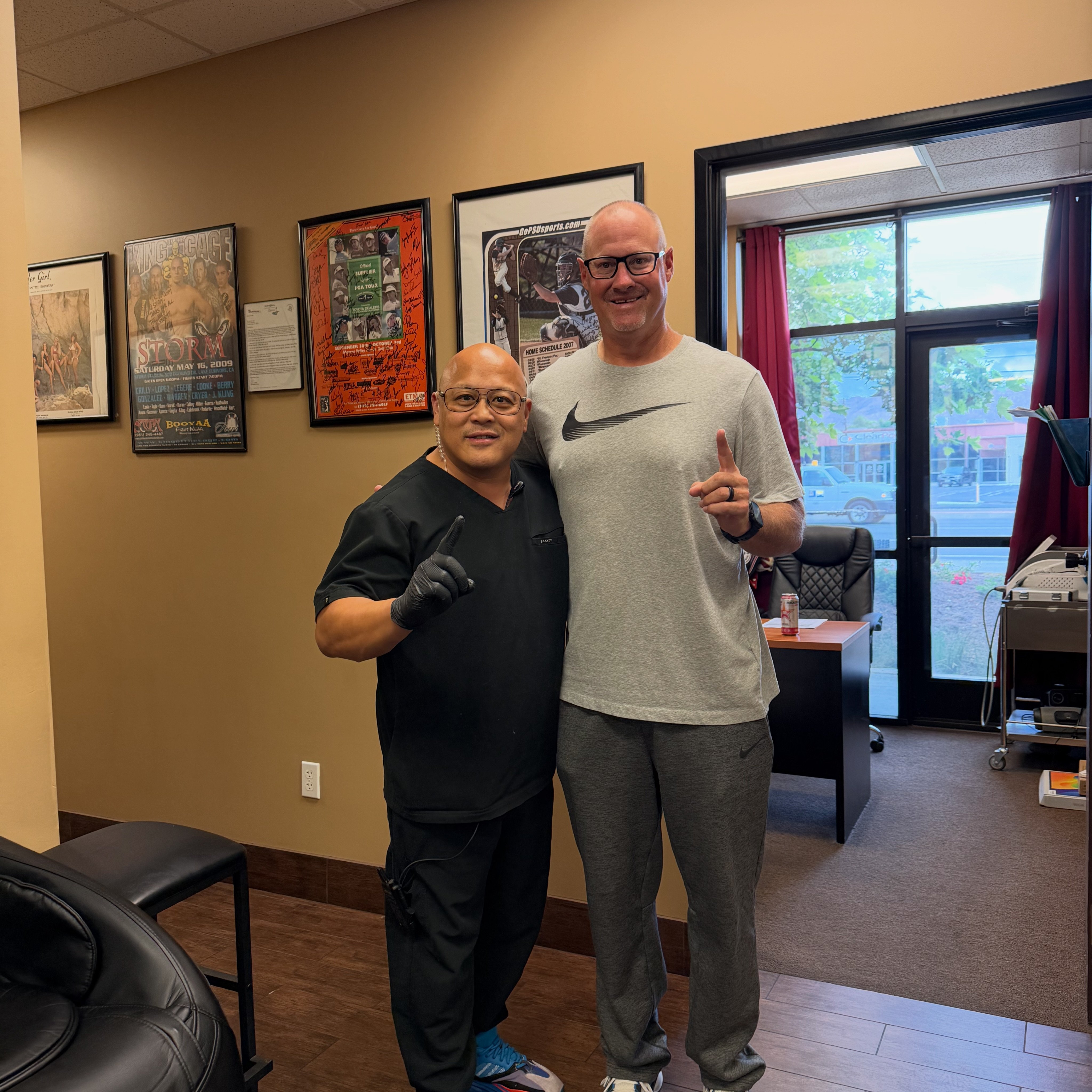 Mendyk Chiropractic Facebook ad: We would like to thank our chiropractic patient…