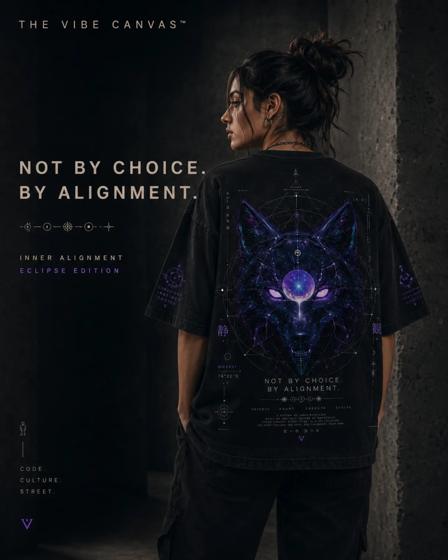 The Vibe Canvas Facebook ad: NOT BY CHOICE.