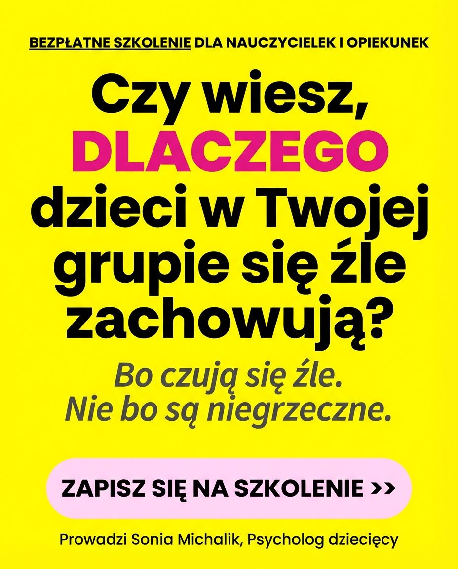 Sonia Michalik psycholog dziecięca Facebook ad