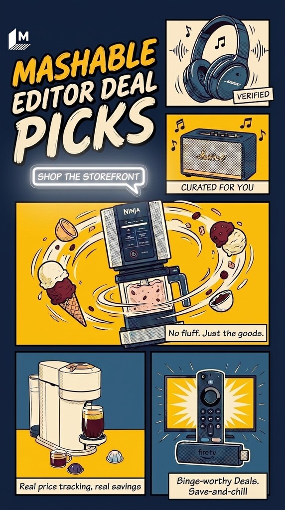 Mashable Facebook ad