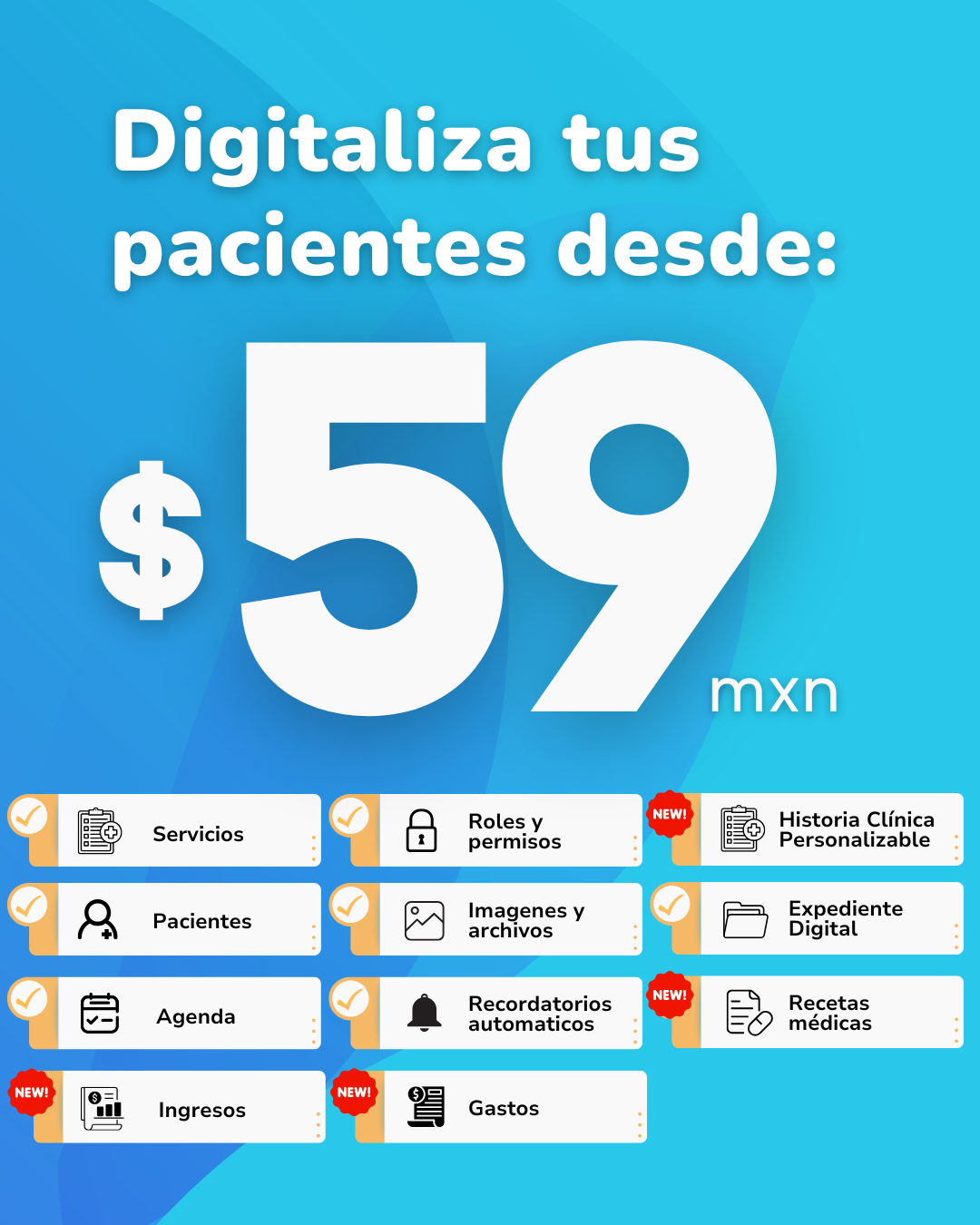 ClinicNet Agenda Facebook ad: ¡Registrate!