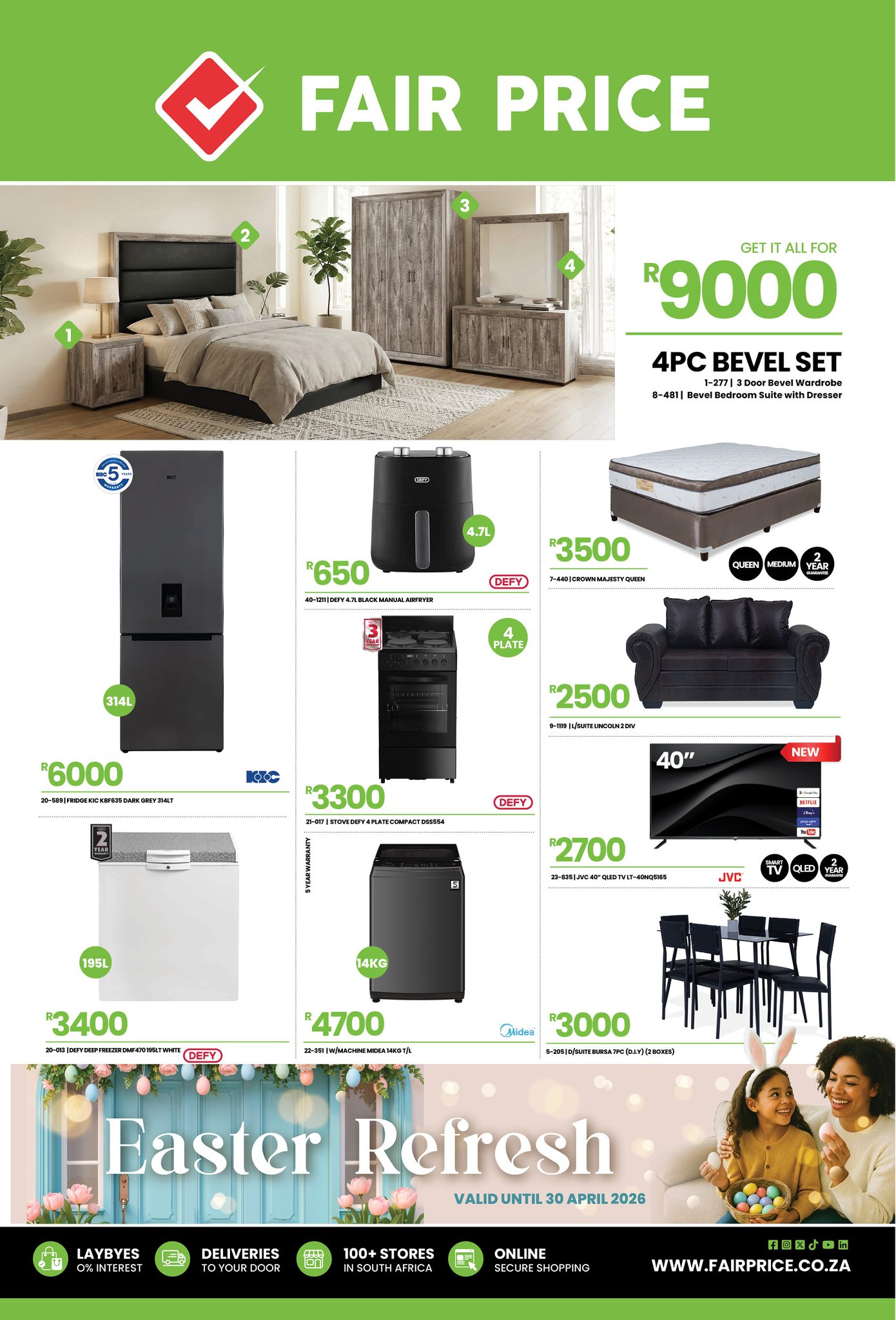 FAIR PRICE Facebook ad: EASTER REFRESH!