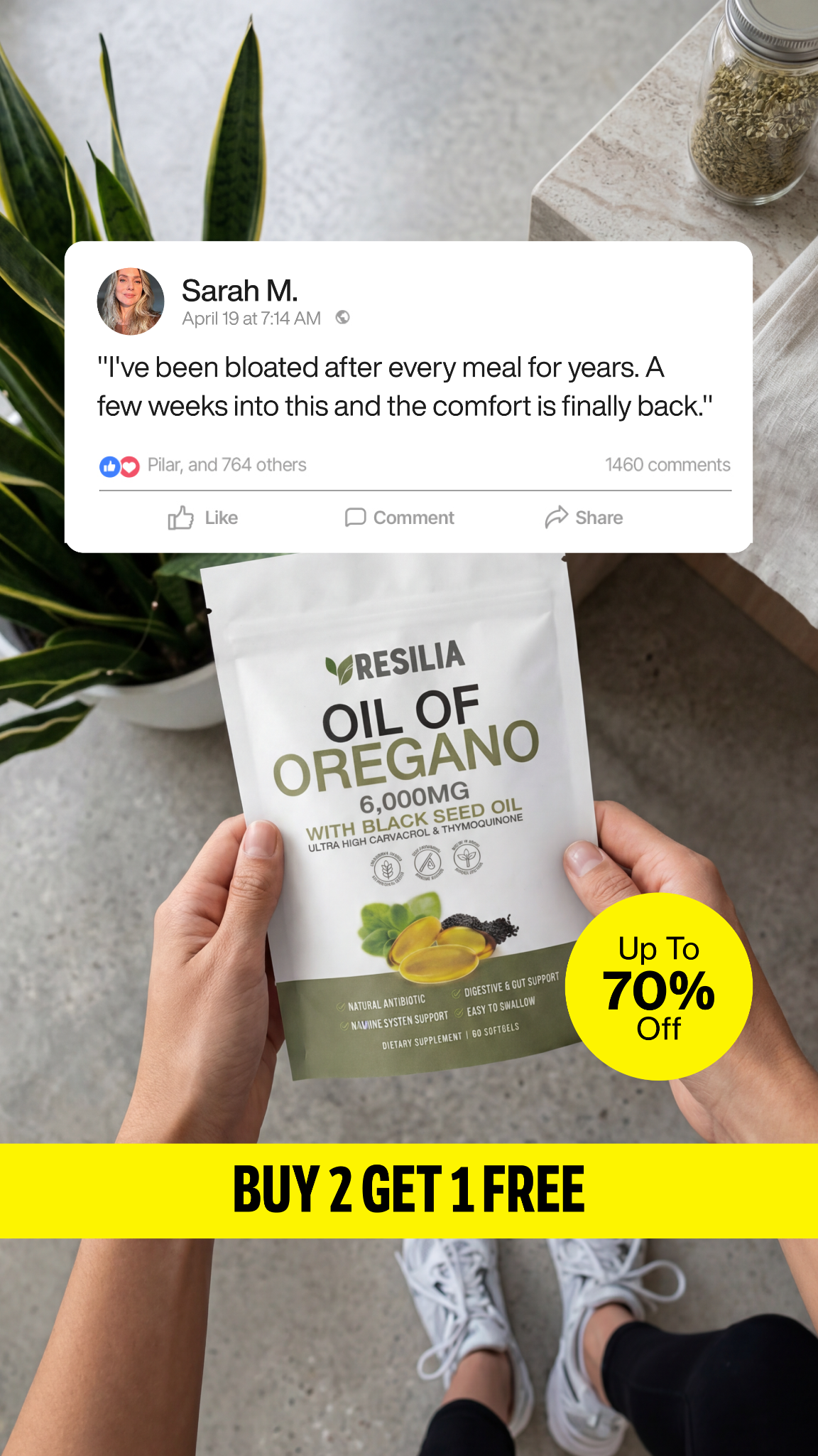 After 40 Wellness Facebook ad