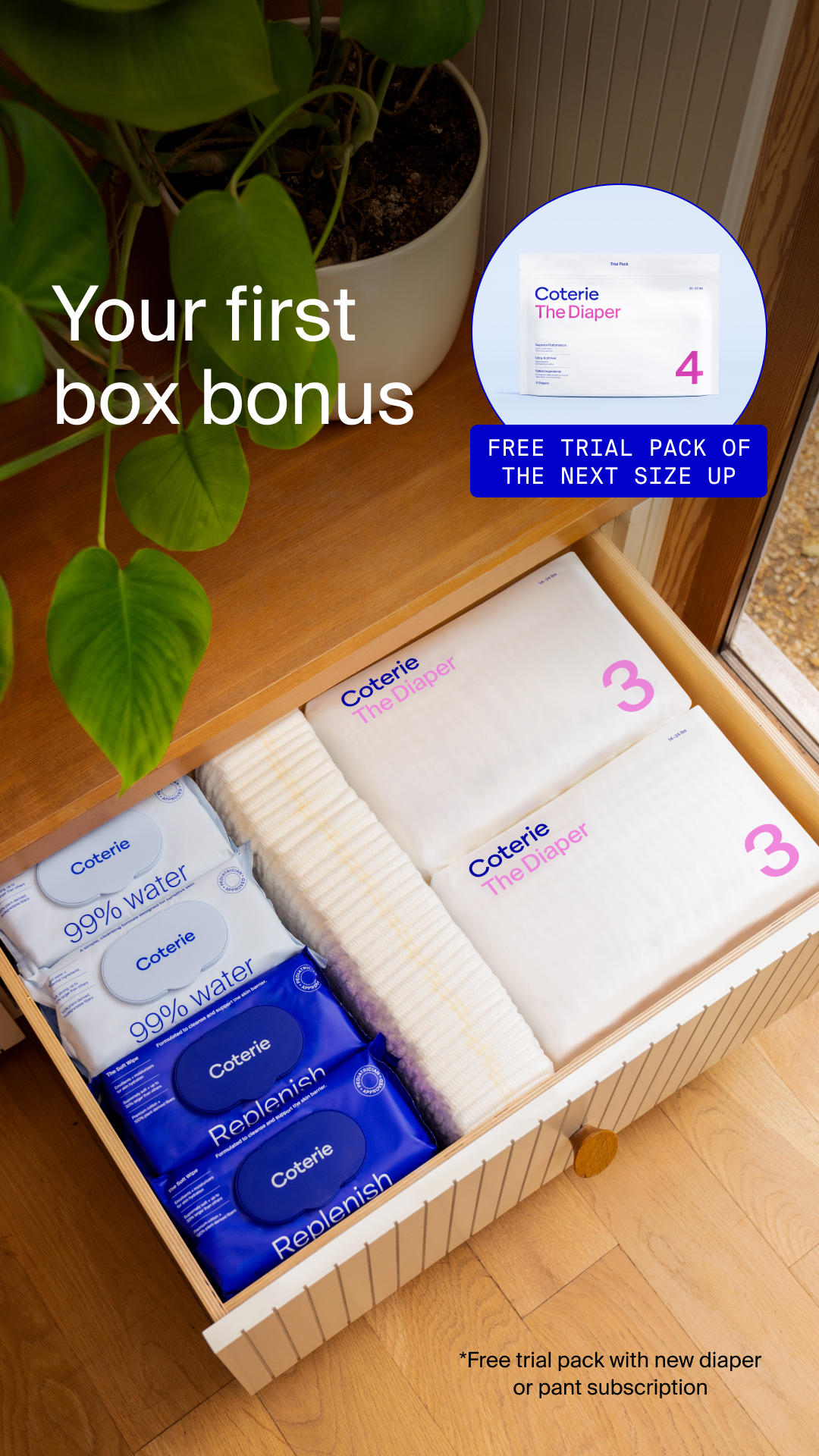 Coterie Baby Facebook ad