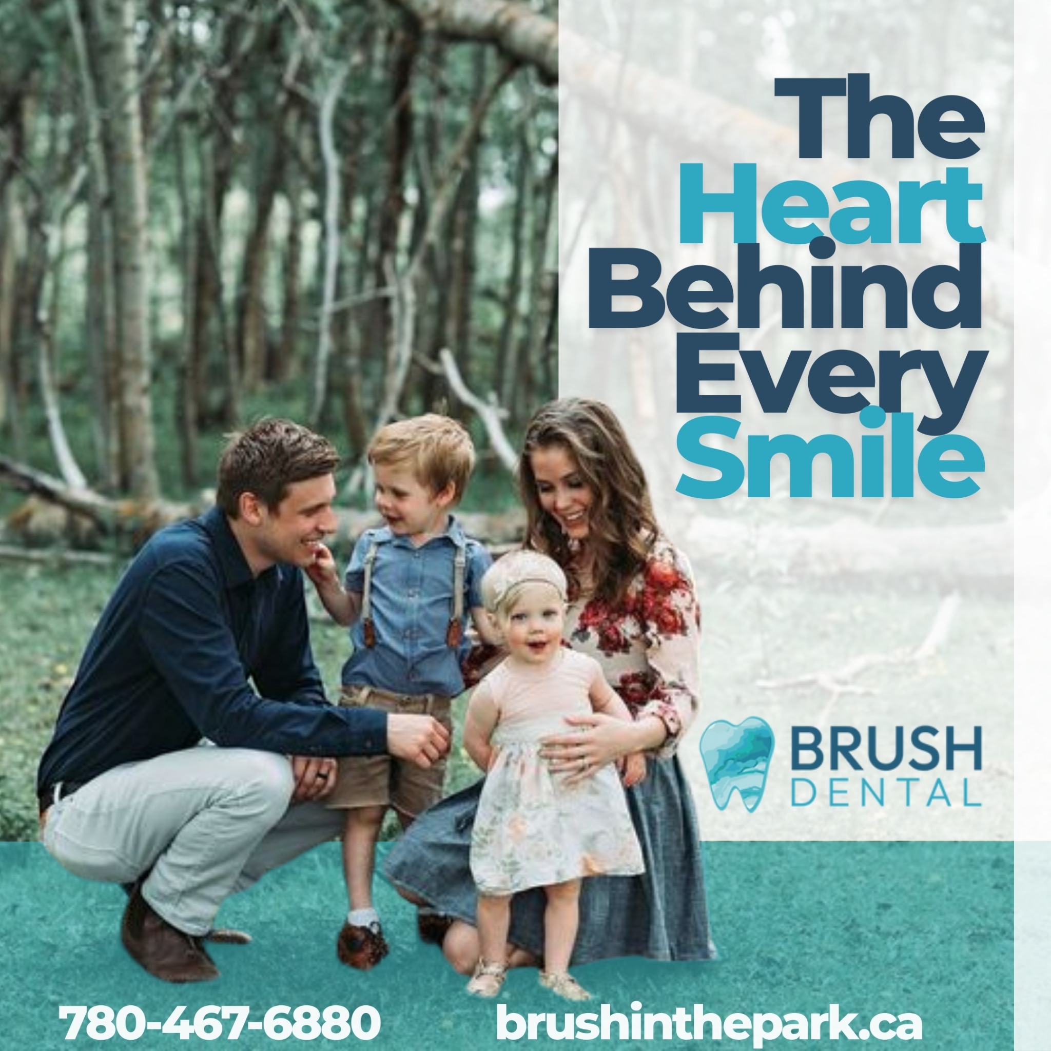 Brush Dental Facebook ad: Meet Dr. Stephanie McCorkill