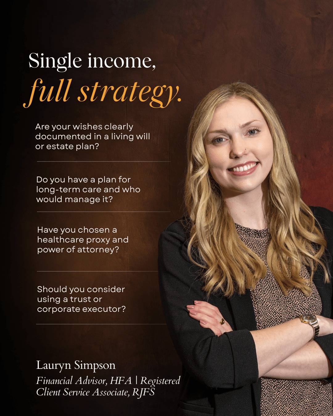 Hall Financial Advisors Facebook ad: Wealth Management Advisors | Hall Financial Advisors