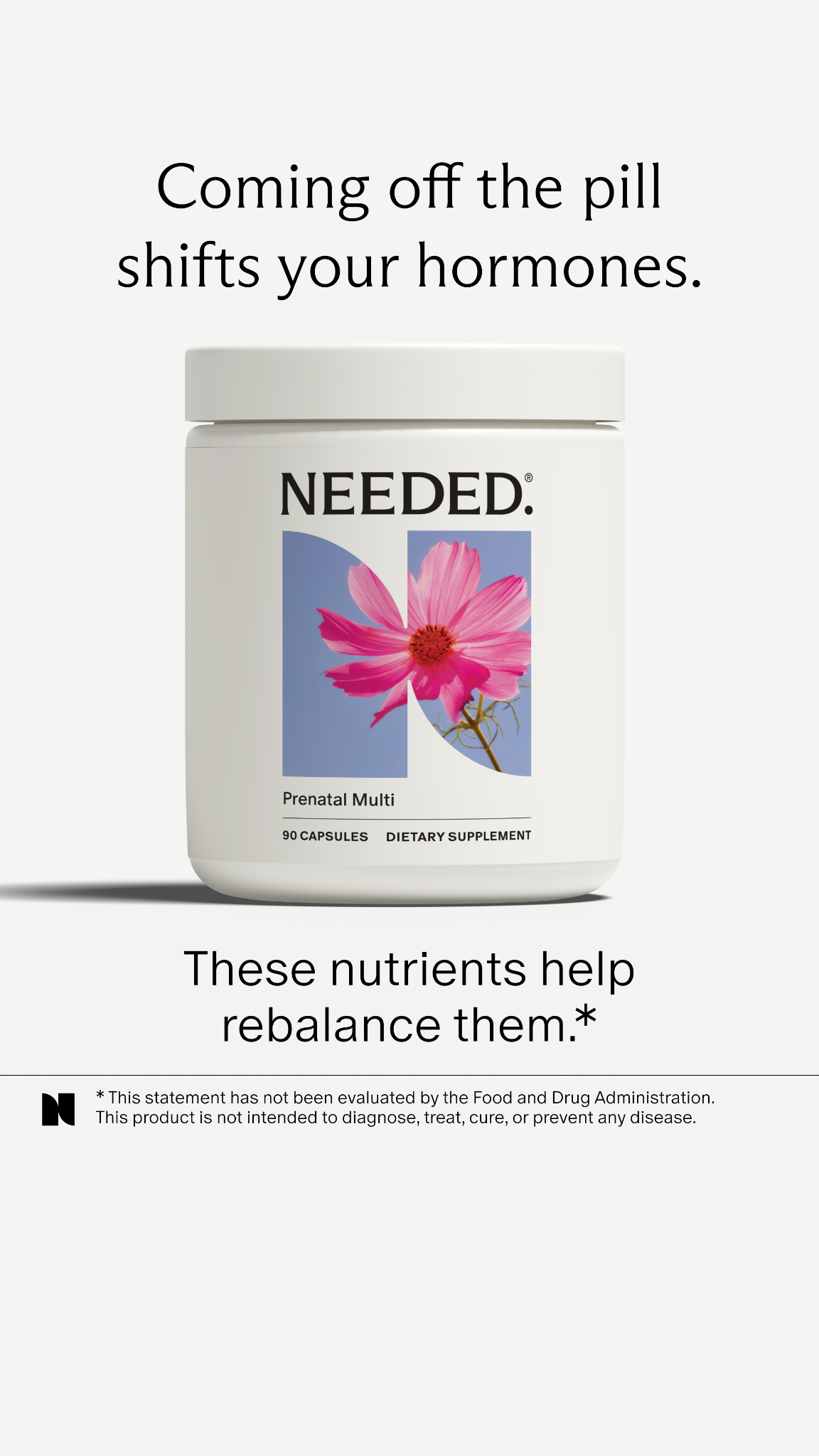 Needed. Facebook ad