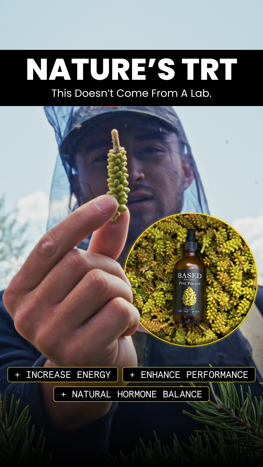 Based Supplements Facebook ad