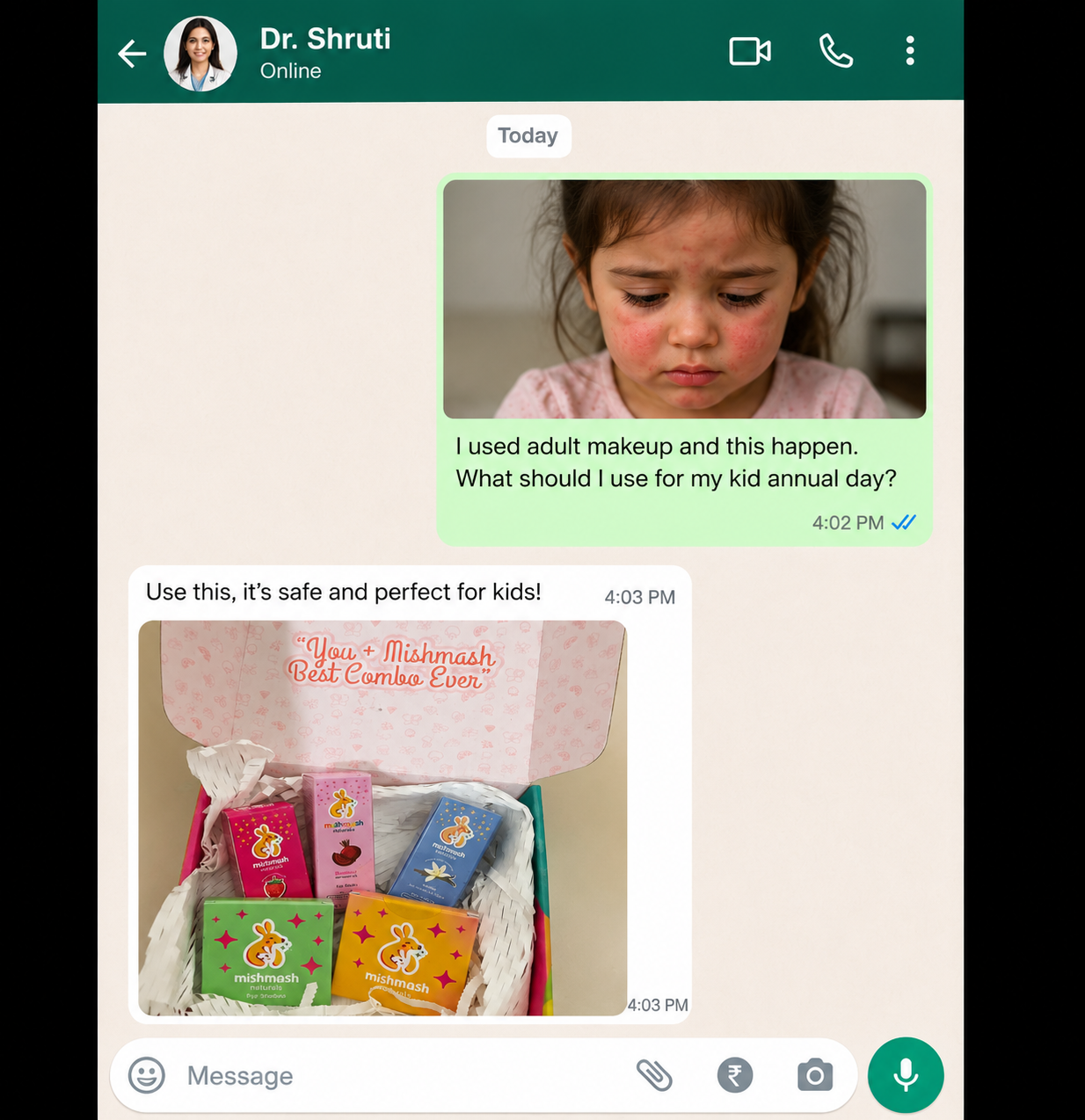 Mishmash Naturals  Facebook ad
