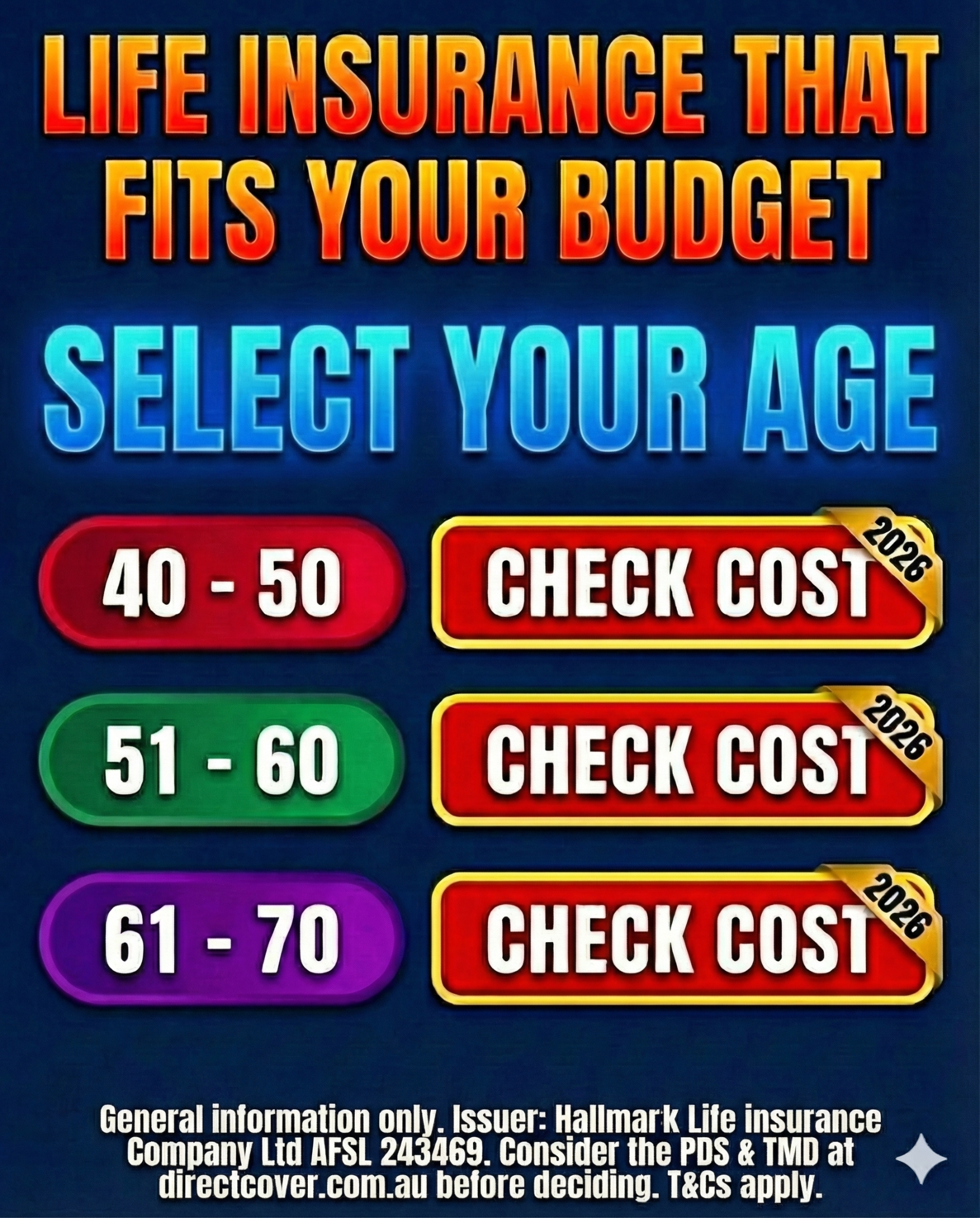 Family First Insurance Facebook ad: Affordable Cover for Everyday Australians