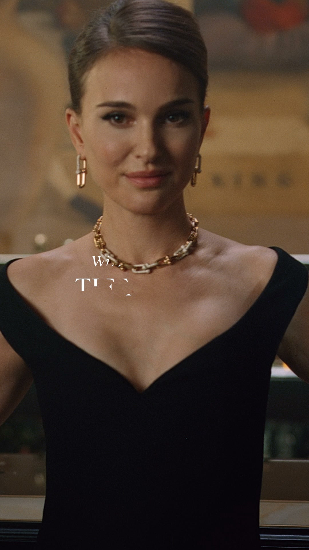 Tiffany & Co. Facebook ad: New House ambassador Natalie Portman embodies the strength…