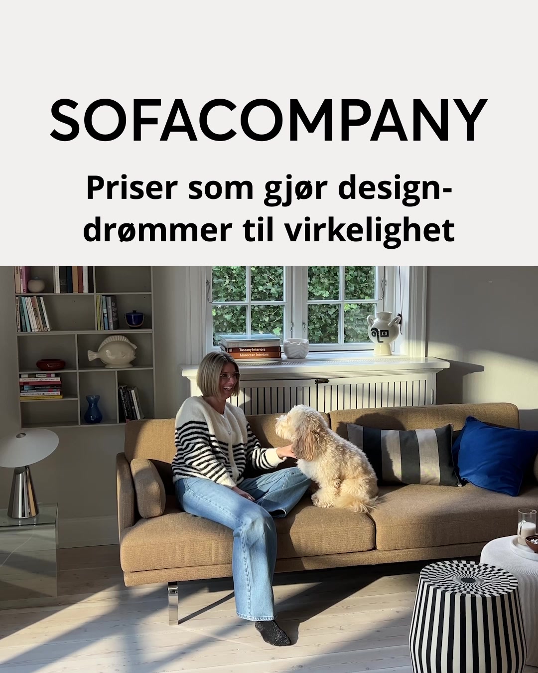 Sofacompany Facebook ad: Finn sofadrømmen din