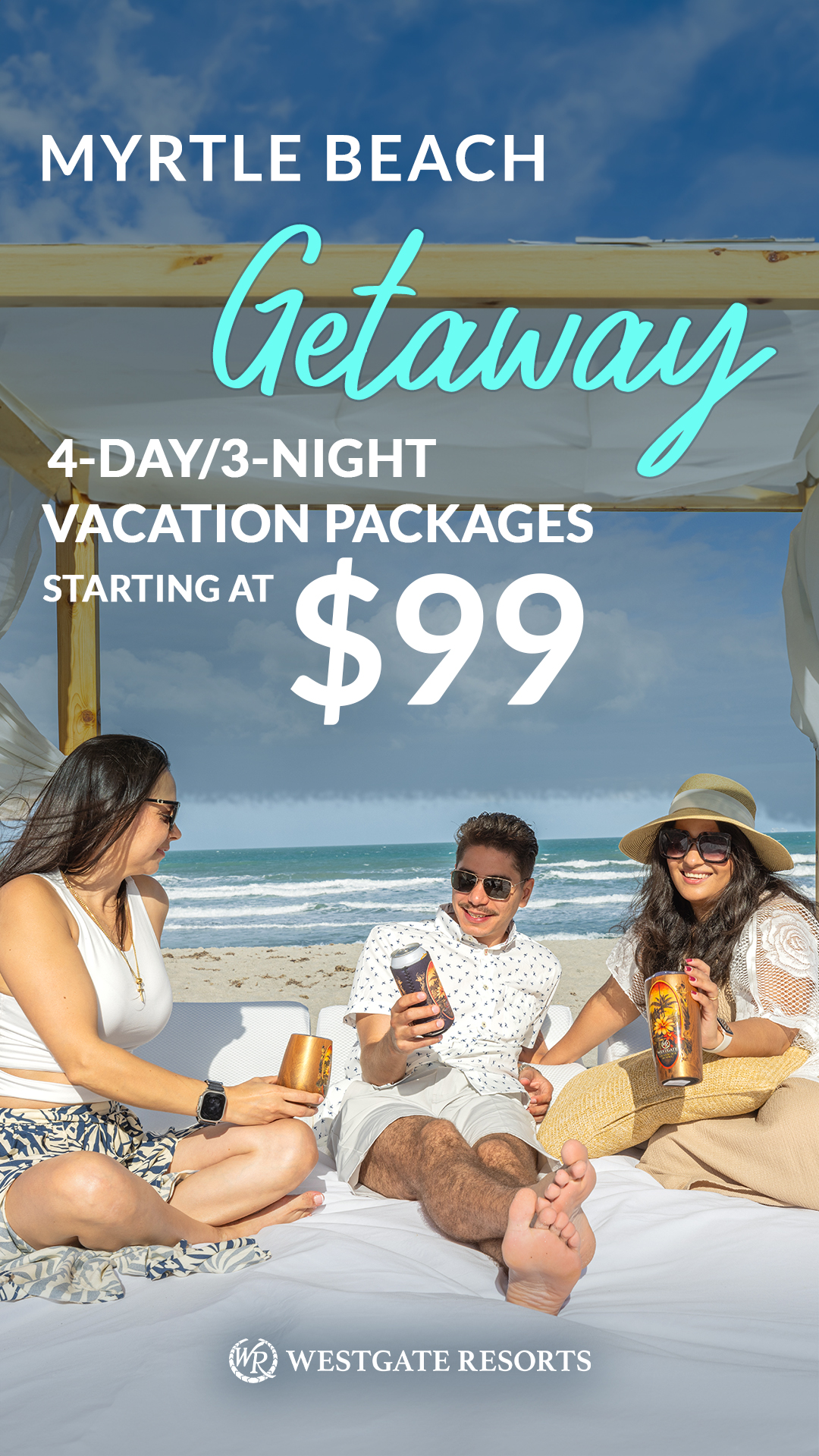 Westgate Myrtle Beach Oceanfront Resort Facebook ad