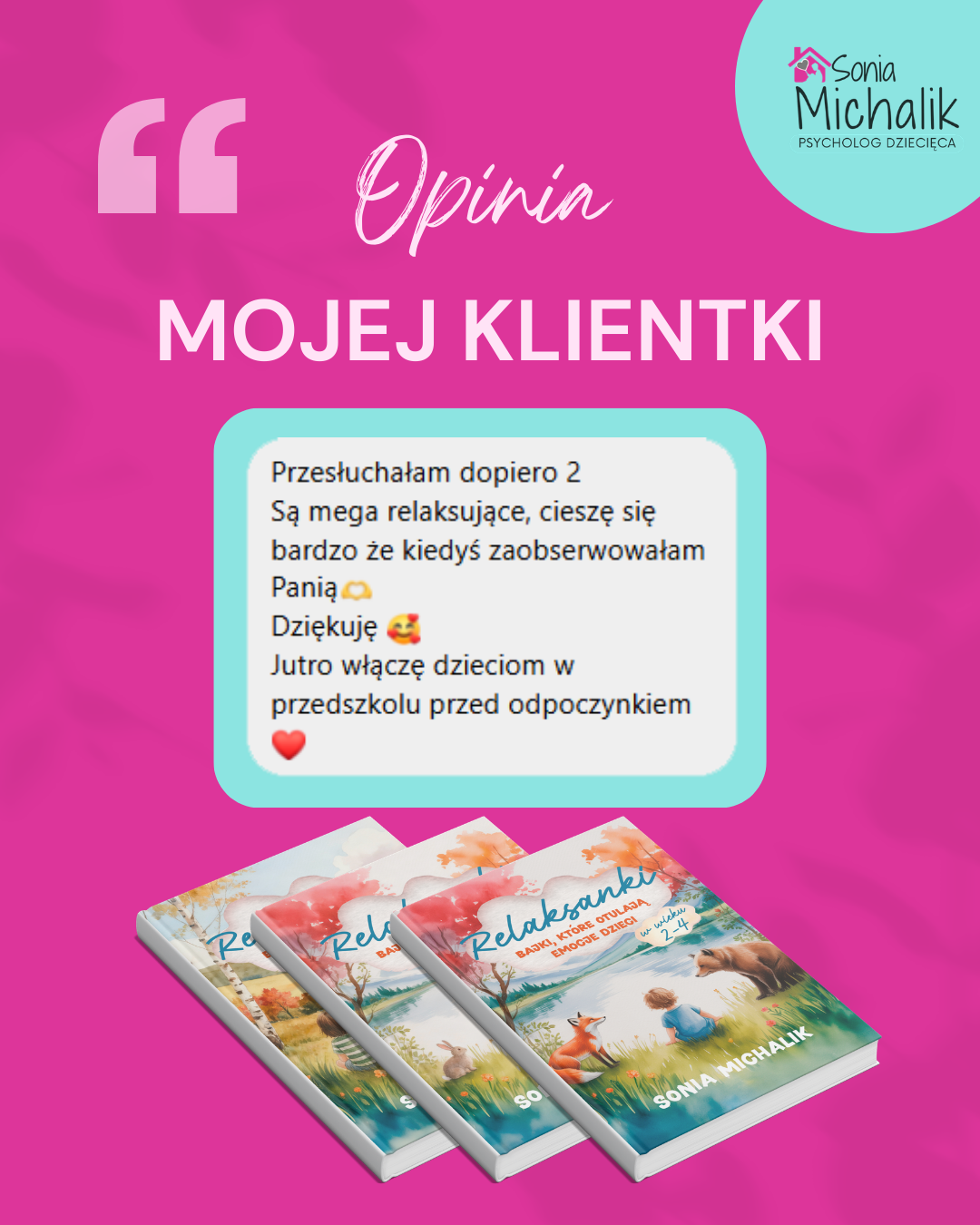 Relaksanki - bajki, które otulają emocje dzieci 2-11 lat Facebook ad