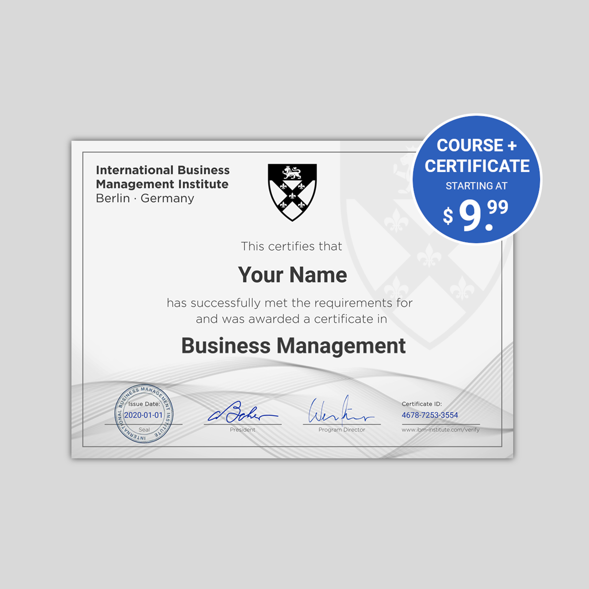 IBMI - International Business Management Institute Facebook ad