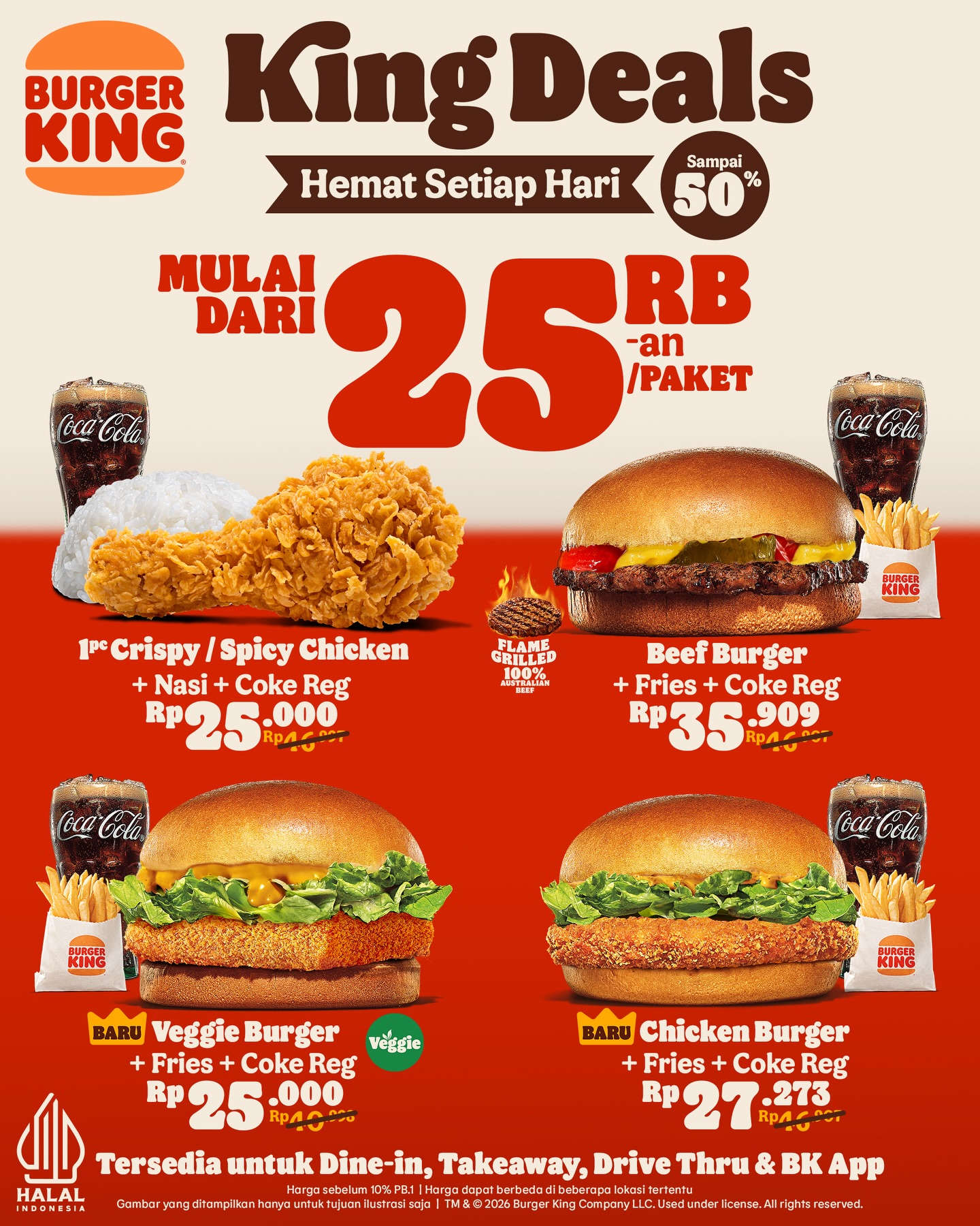 BURGER KING INDONESIA Facebook ad: Index - Burger King