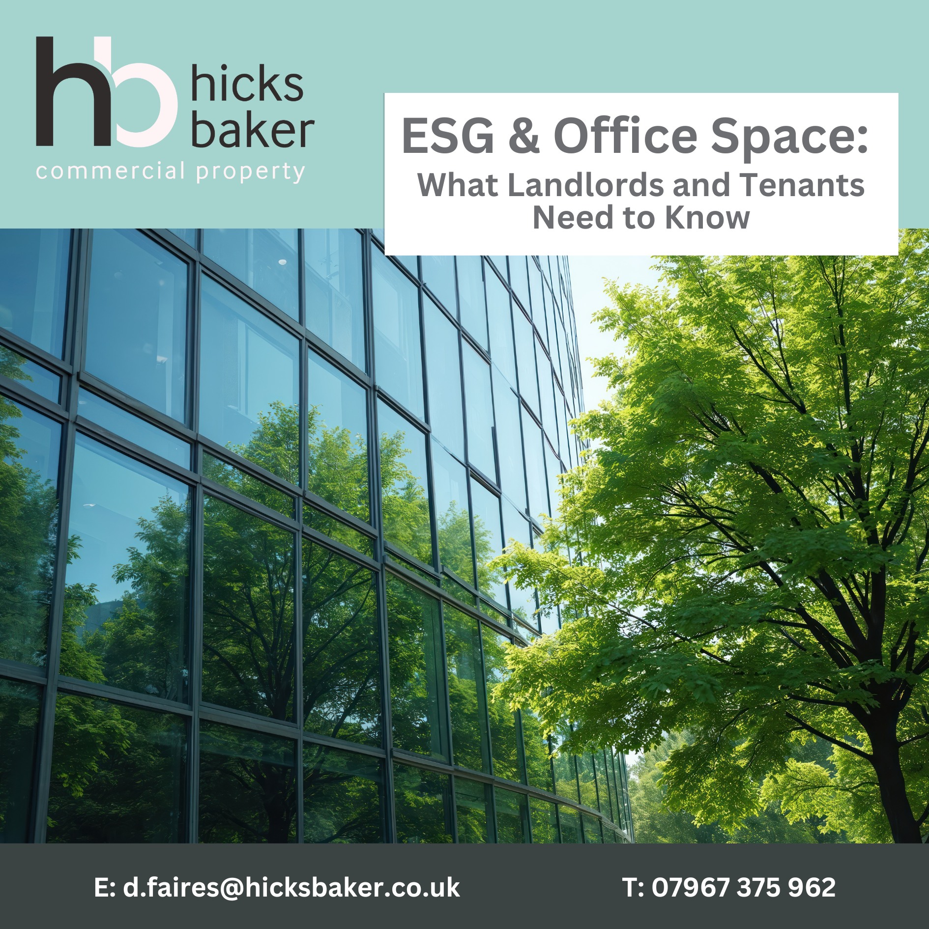 Hicks Baker Facebook ad: ESG is changing the way we think about…