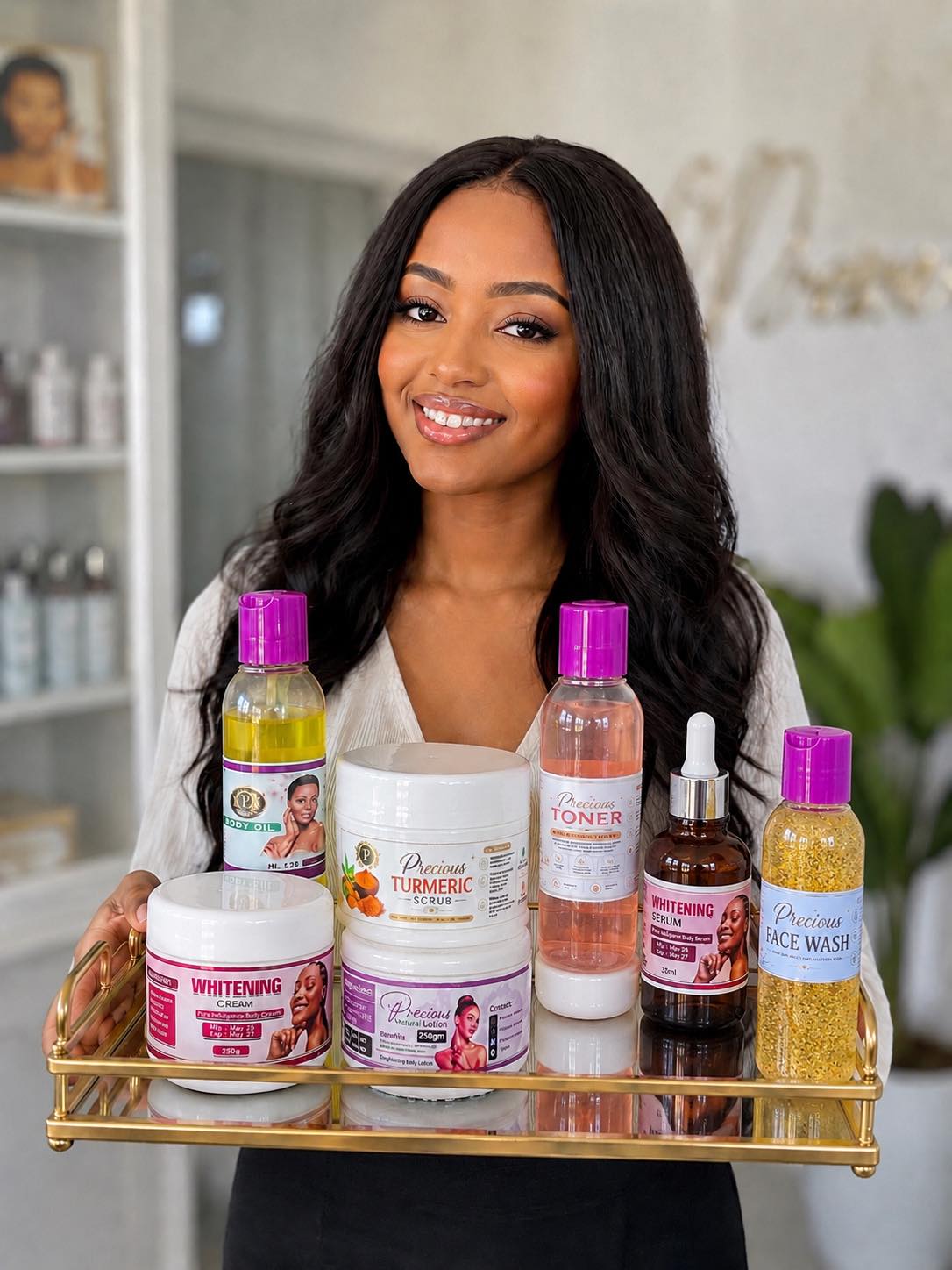 Precious Natural products Facebook ad: PATA NGOZI NYORORO BILA DOA