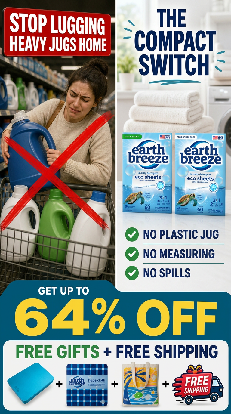 Earth Breeze Facebook ad