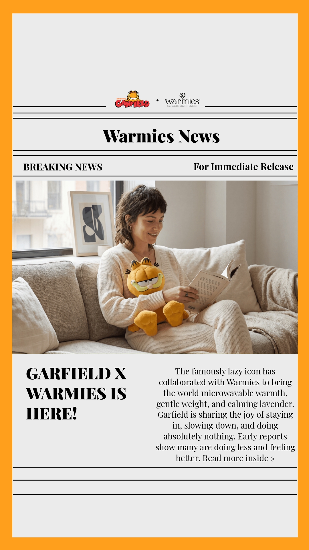 Warmies USA Facebook ad