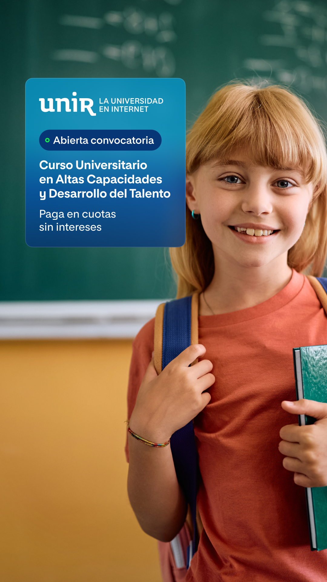 UNIR - La Universidad Internacional de La Rioja en Ecuador Facebook ad