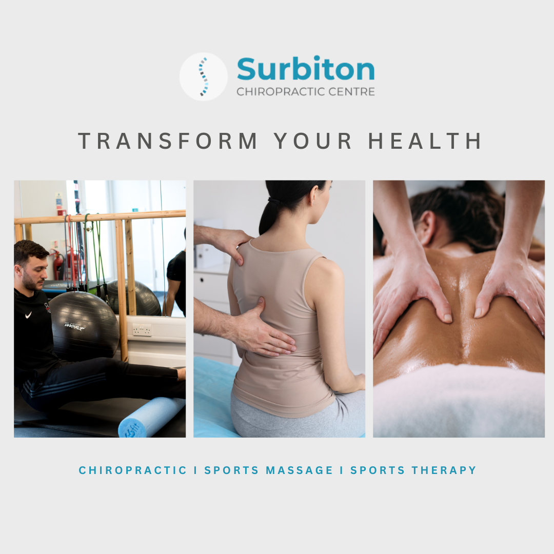 Surbiton Chiropractic Centre Facebook ad