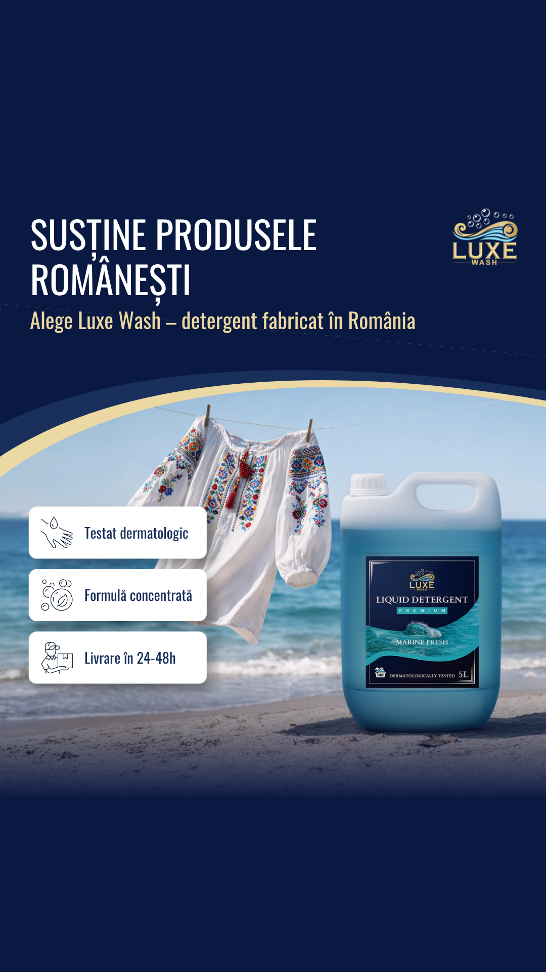Luxe Wash Facebook ad