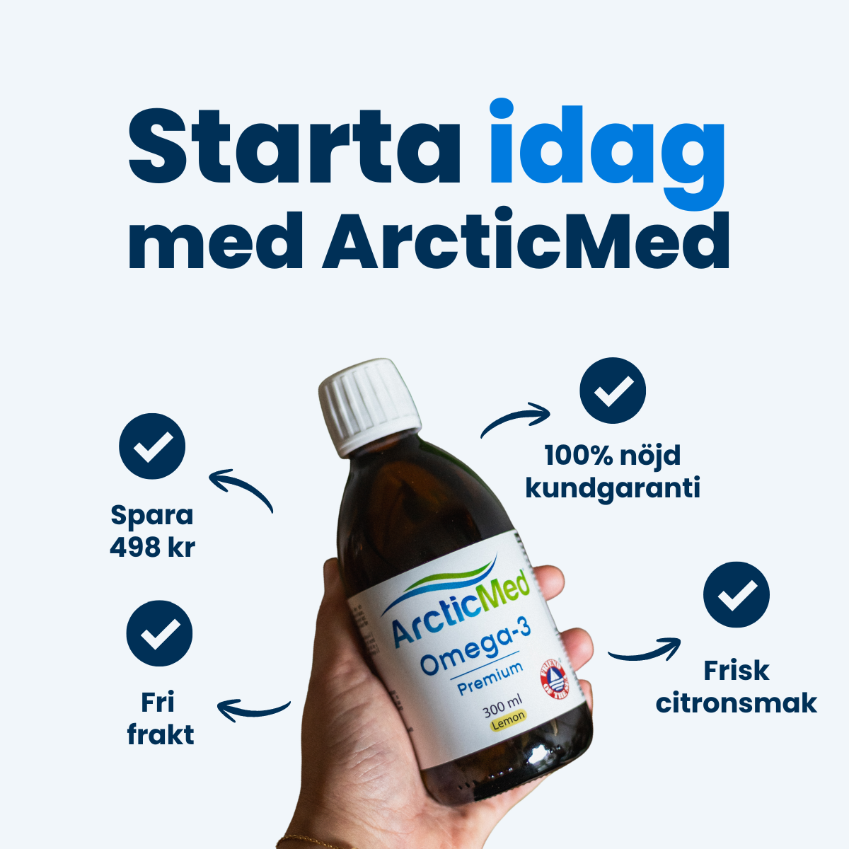 ArcticMed Omega-3 Facebook ad