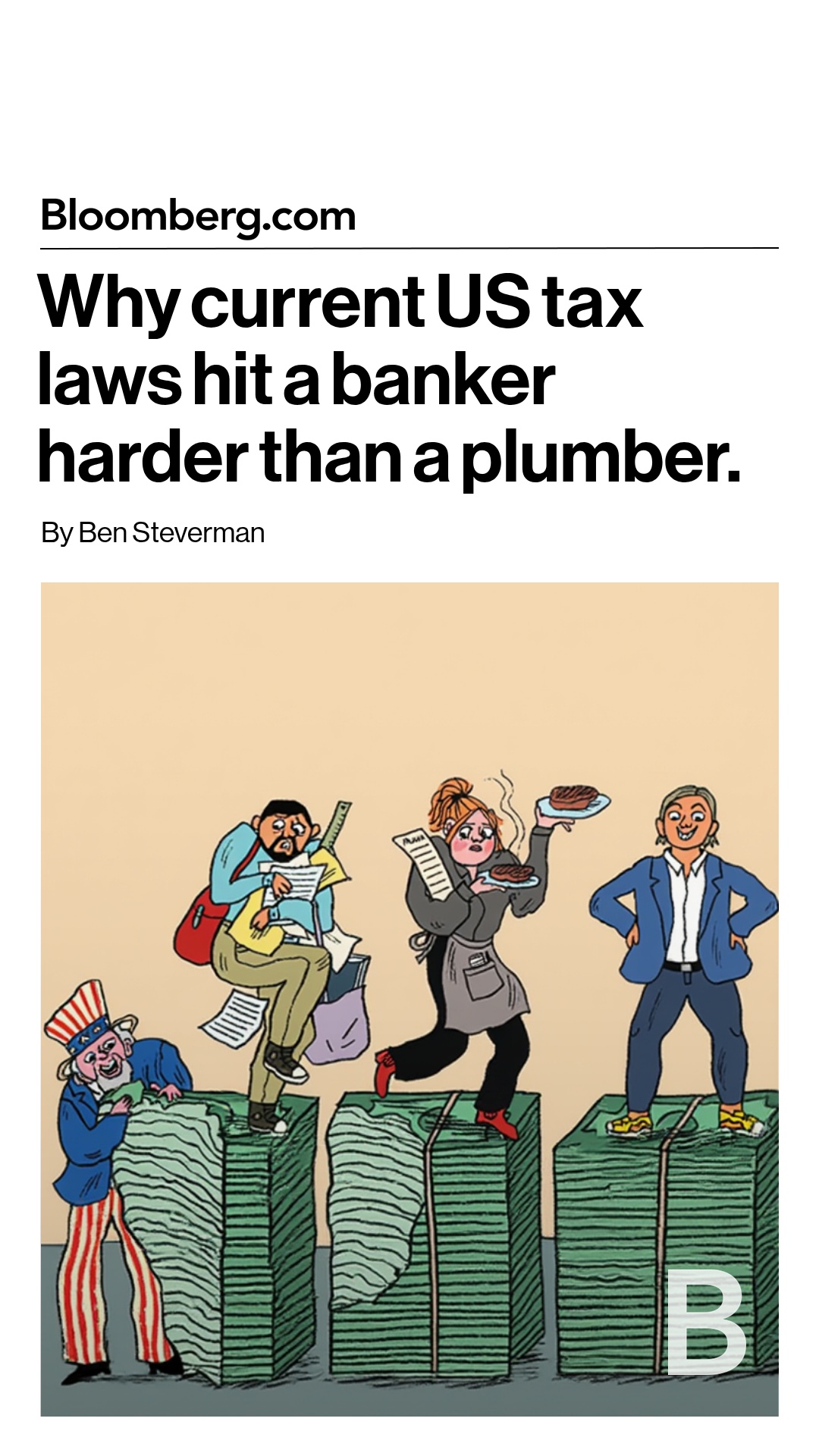 Bloomberg Facebook ad