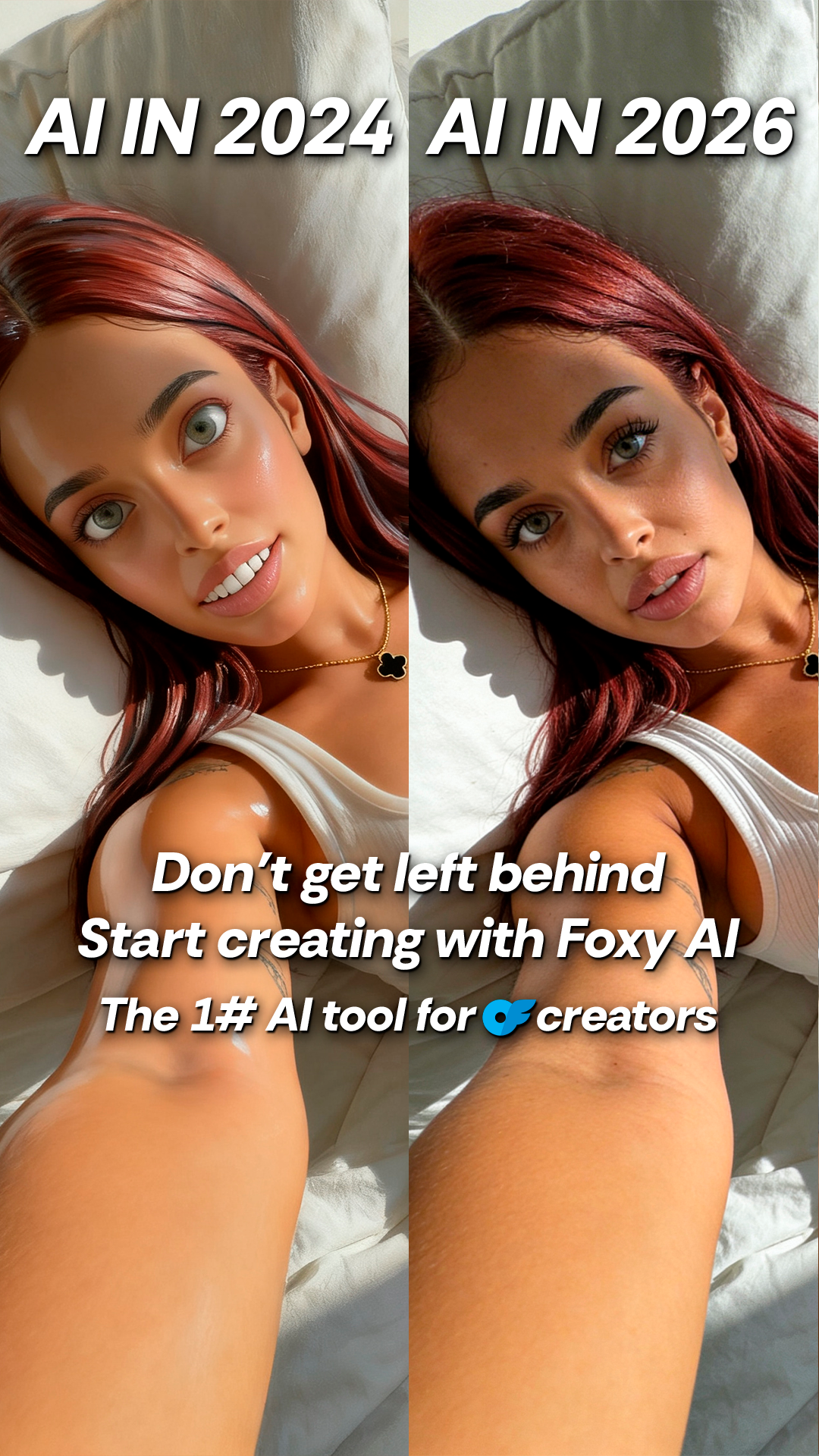 Foxy.ai Facebook ad