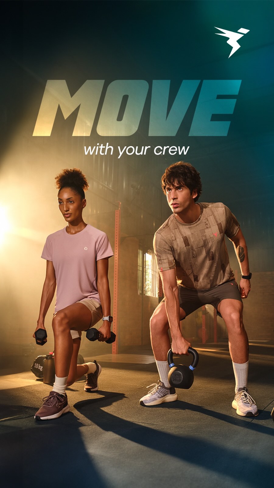 Technosport Facebook ad: You don’t always feel like showing up, but…