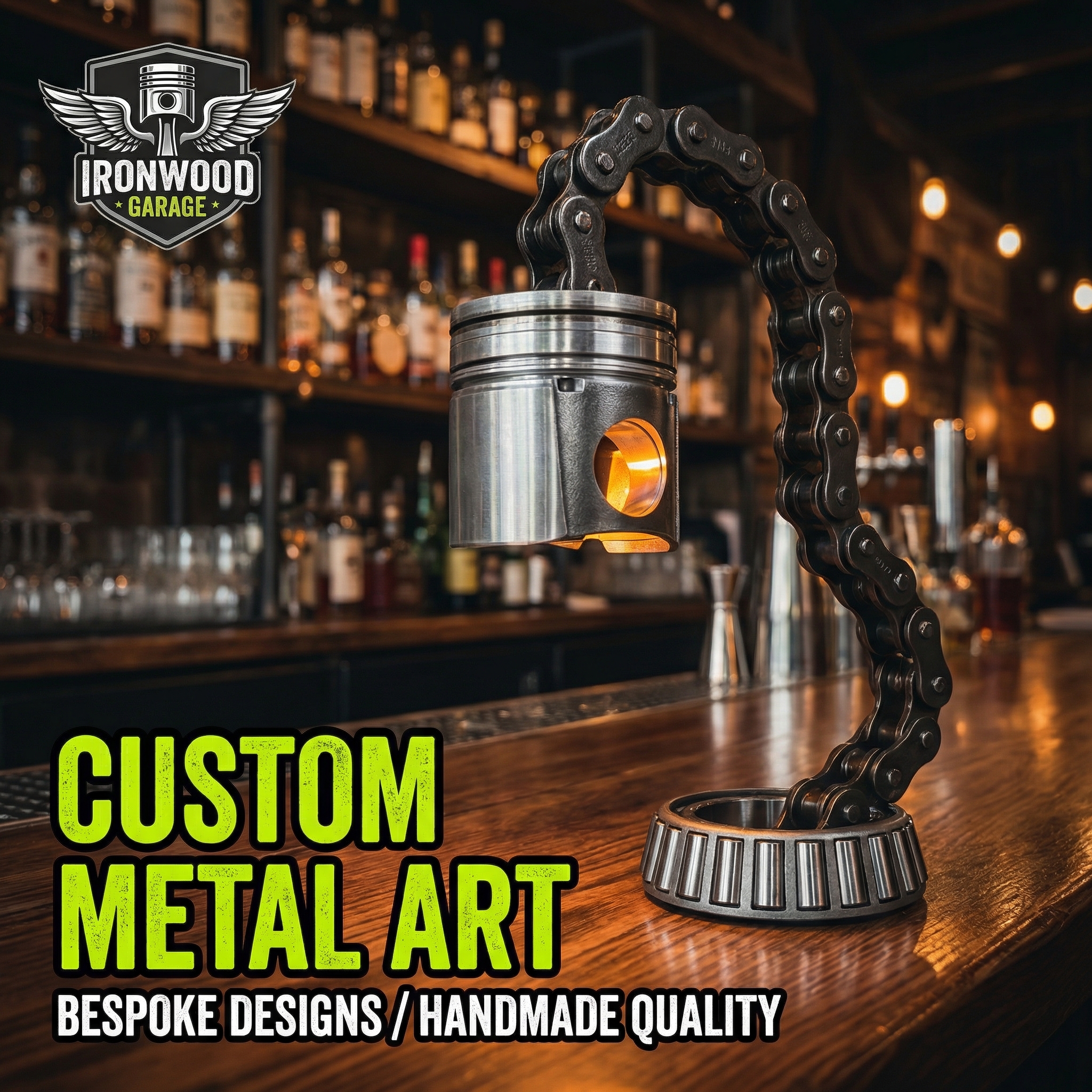 Ironwood Garage Facebook ad