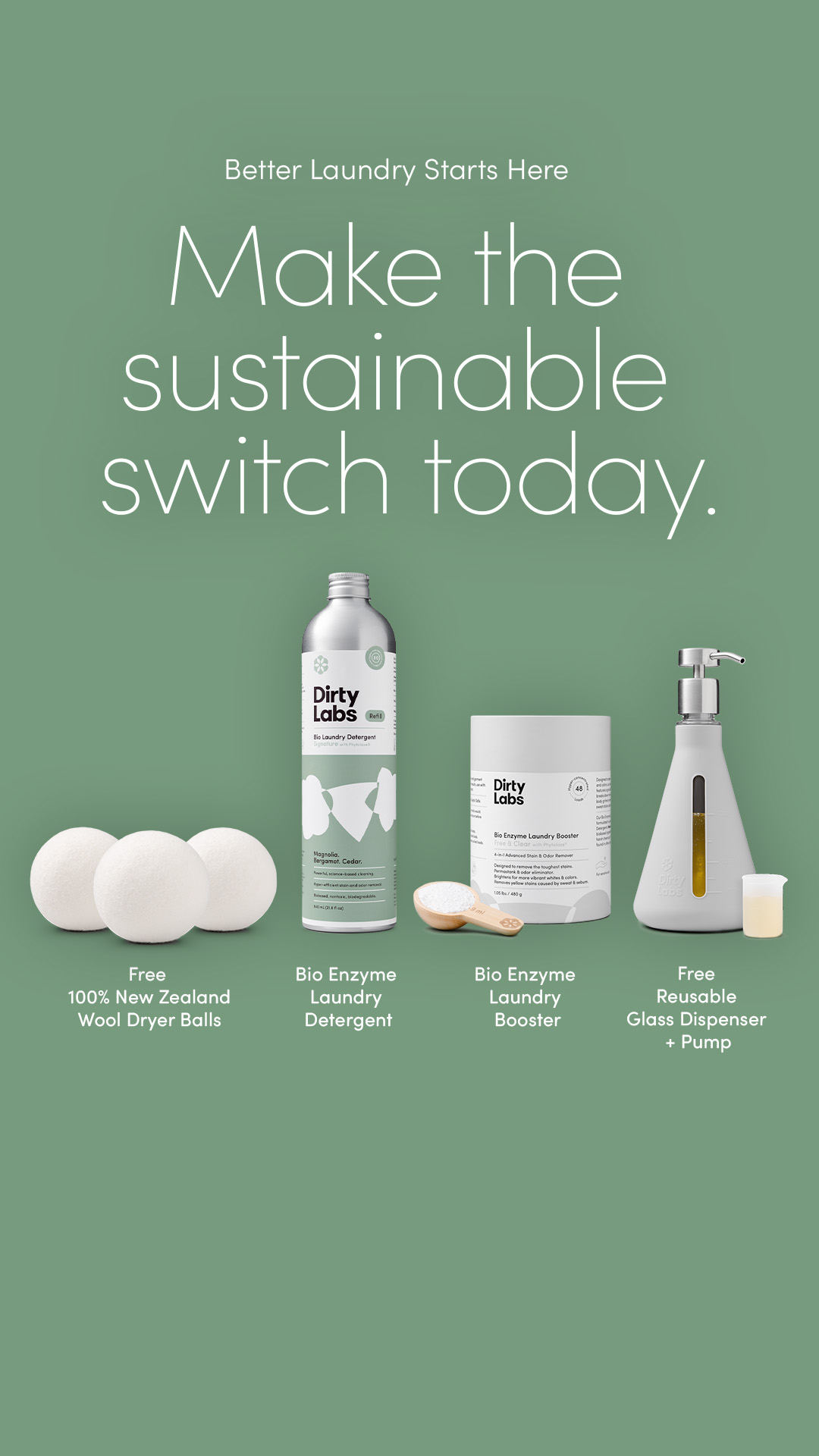Dirty Labs Facebook ad