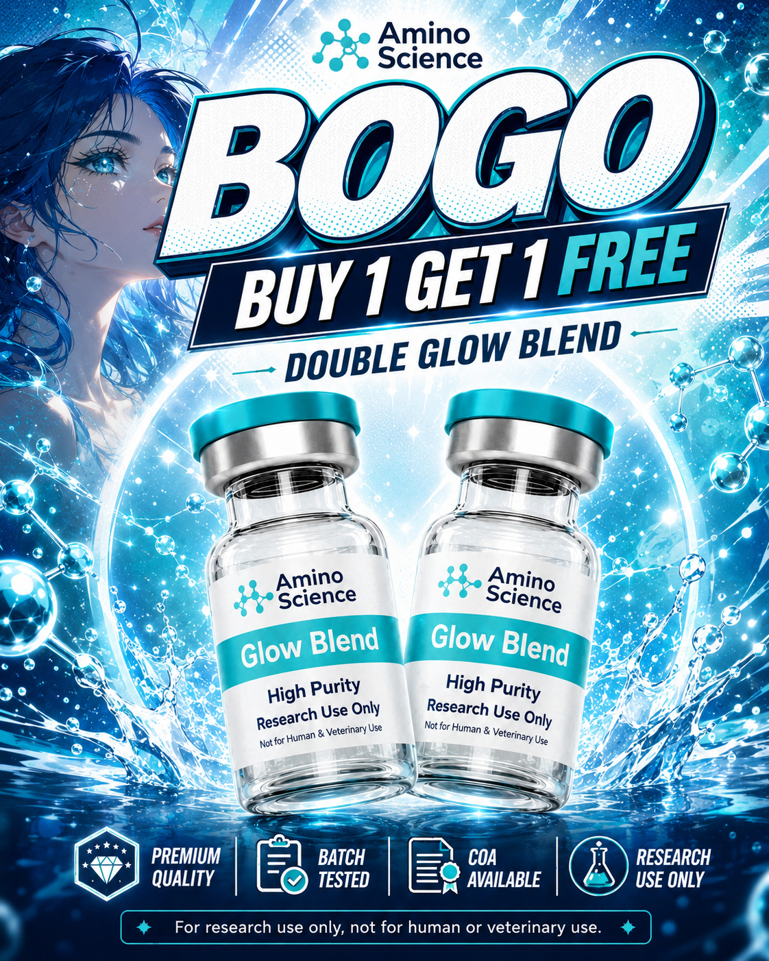 Amino Science Labs Facebook ad