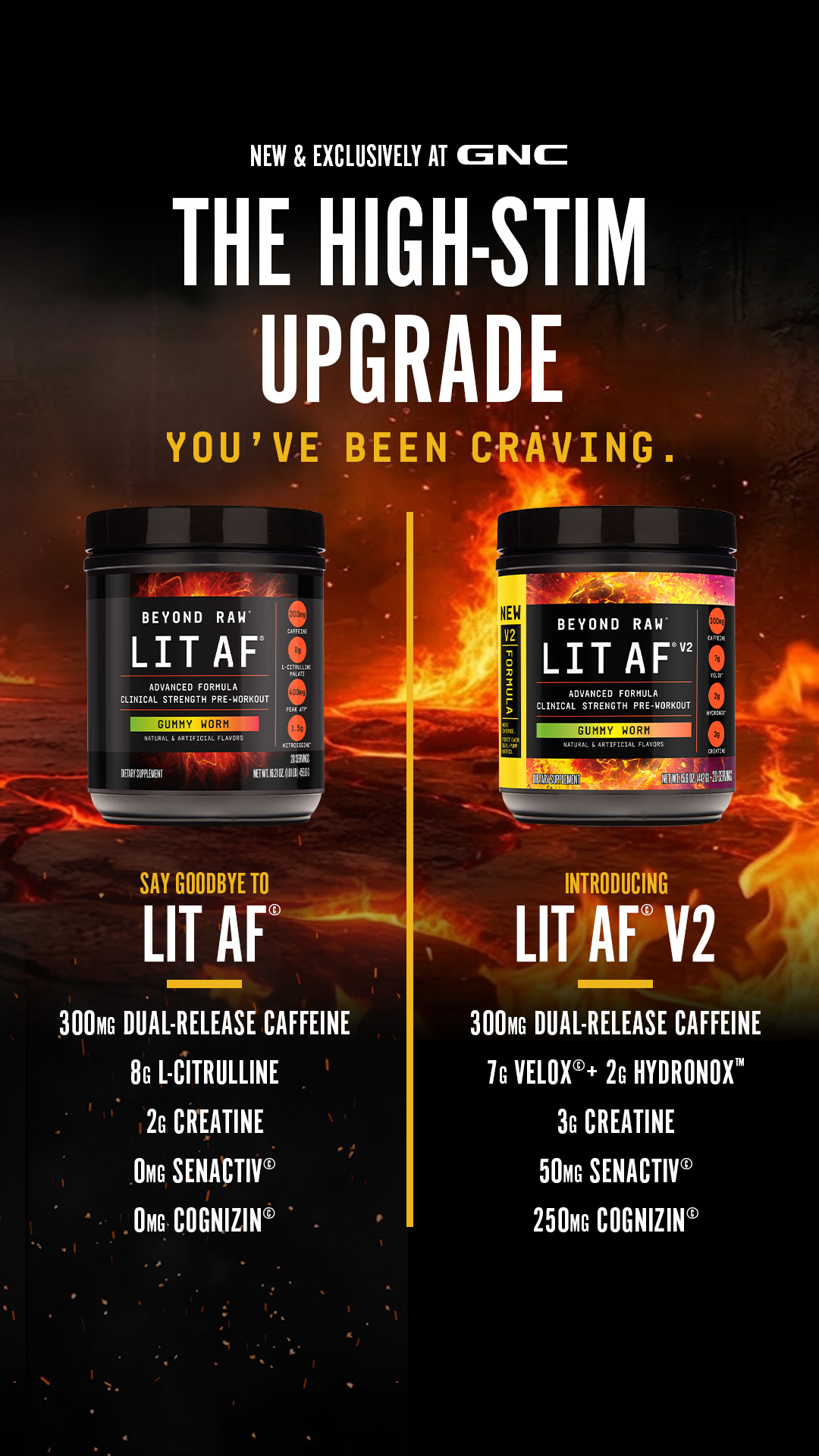 GNC Live Well Facebook ad